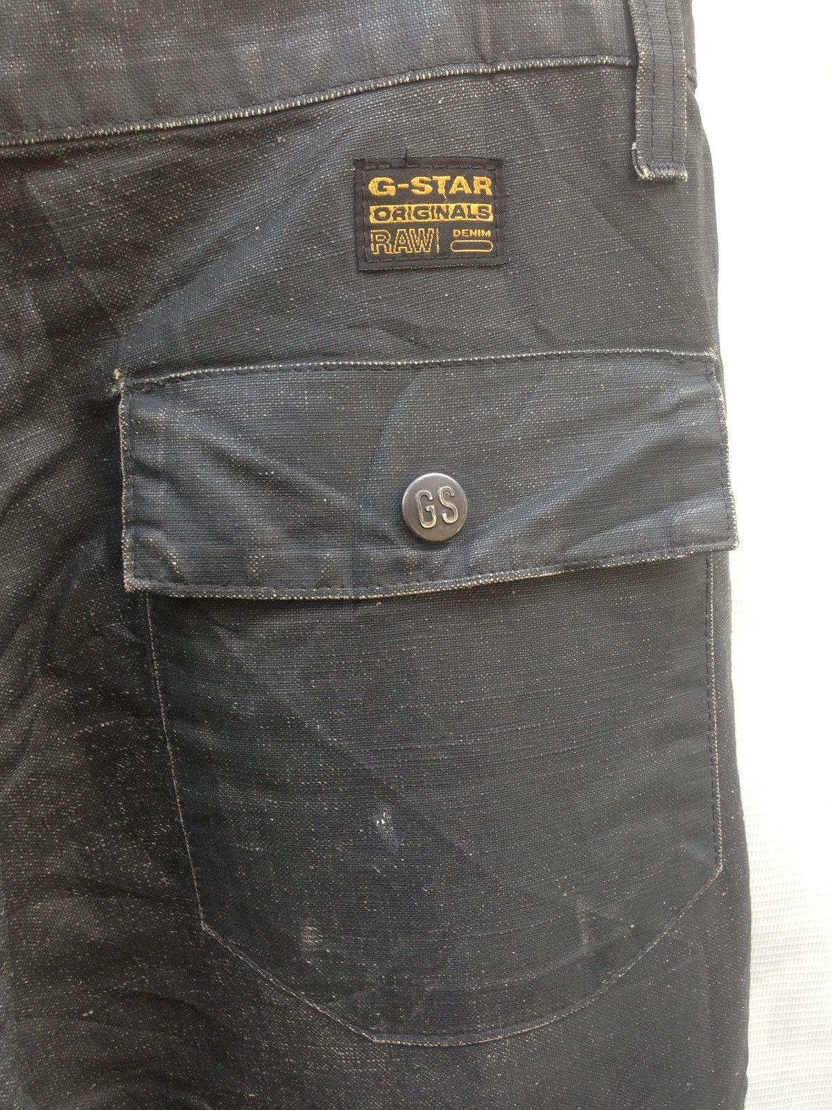 G-Star Genuine G Star Baggy Linen Trousers Pants Size US 33 - 10 Thumbnail