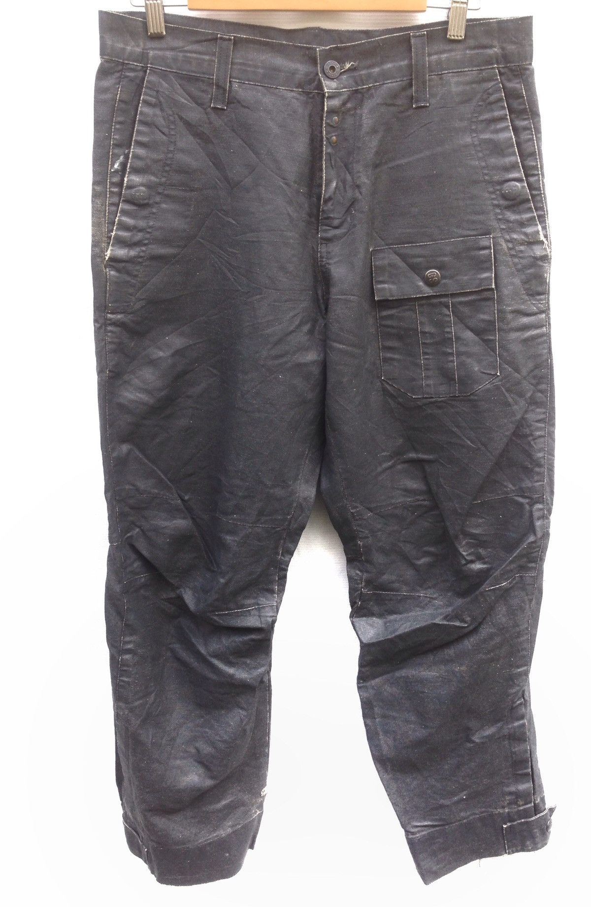 Genuine G Star Baggy Linen Trousers Pants