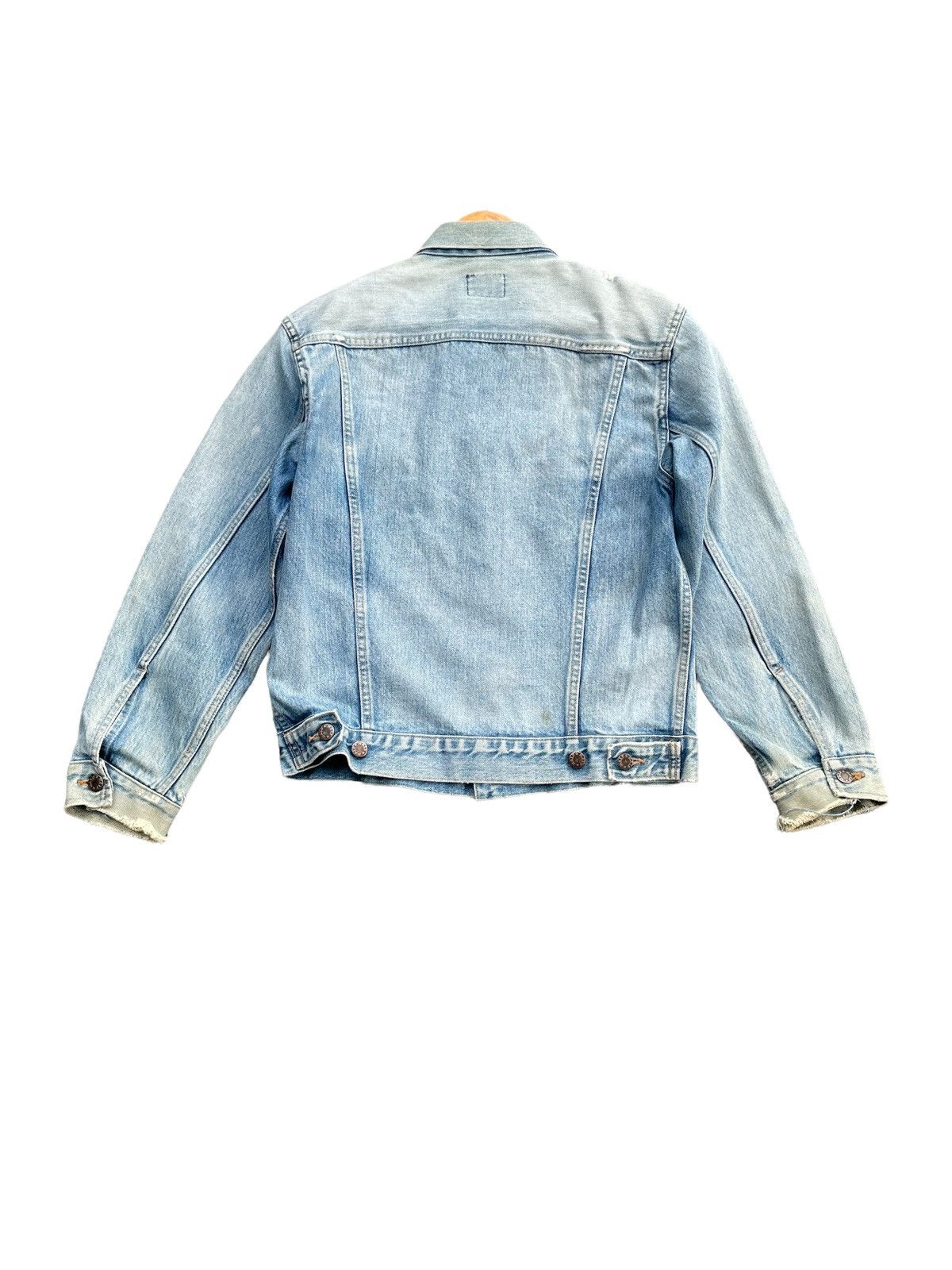 Japanese Brand Vintage Half Aging Faded Distressed Jacket Size US S / EU 44-46 / 1 - 7 Thumbnail
