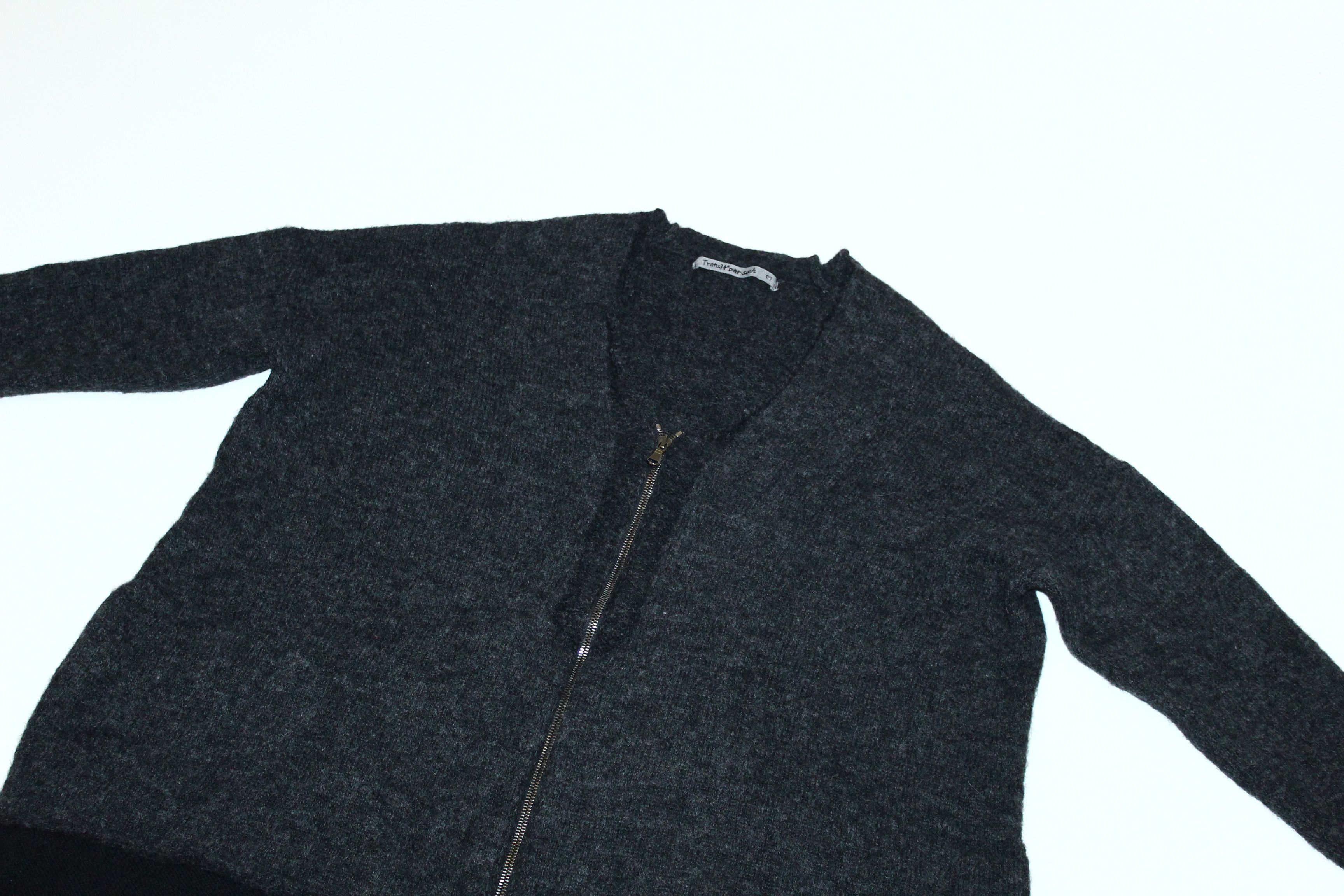 Transit Transit par-such oversized alpaca wool blend zip Cardigan Size XL / US 12-14 / IT 48-50 - 6 Thumbnail