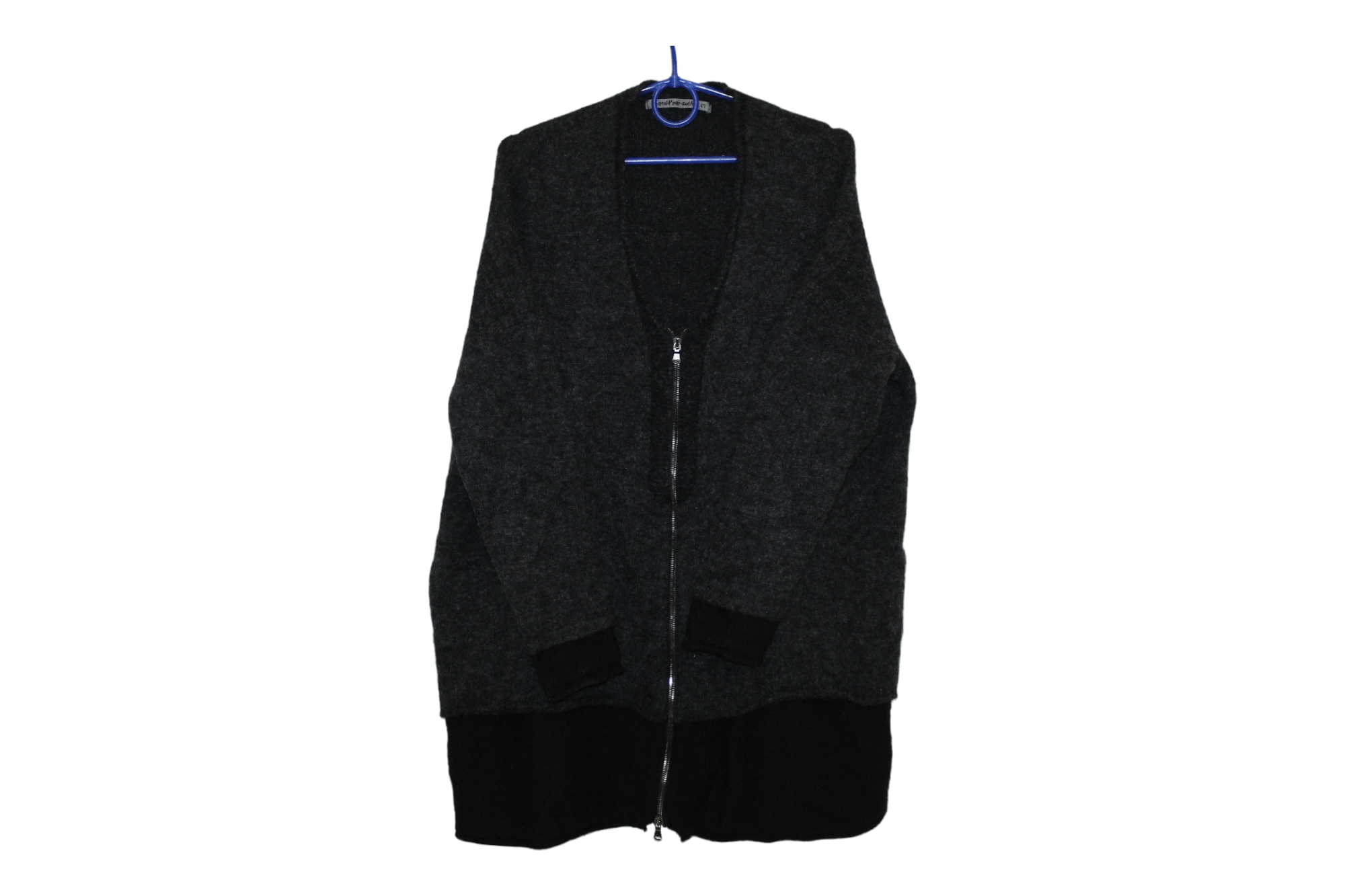 Transit Transit par-such oversized alpaca wool blend zip Cardigan Size XL / US 12-14 / IT 48-50 - 1 Thumbnail