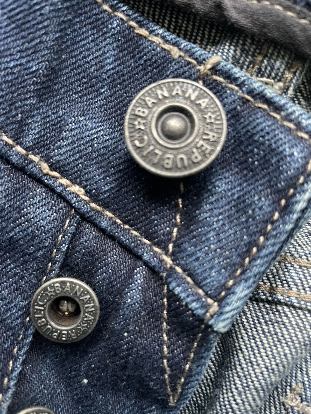 Banana Republic Banana Republic Selvedge Aging Distressed Denim Size US 32 / EU 48 - 16 Thumbnail