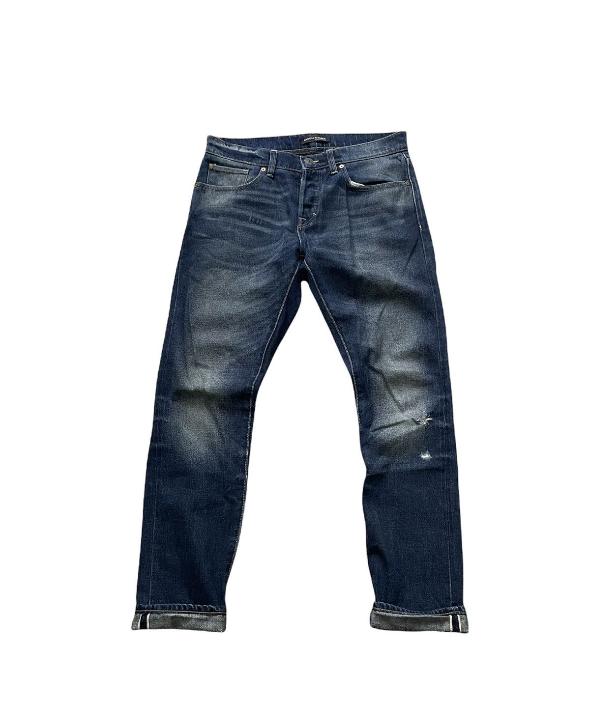 Banana Republic Banana Republic Selvedge Aging Distressed Denim Size US 32 / EU 48 - 1 Thumbnail