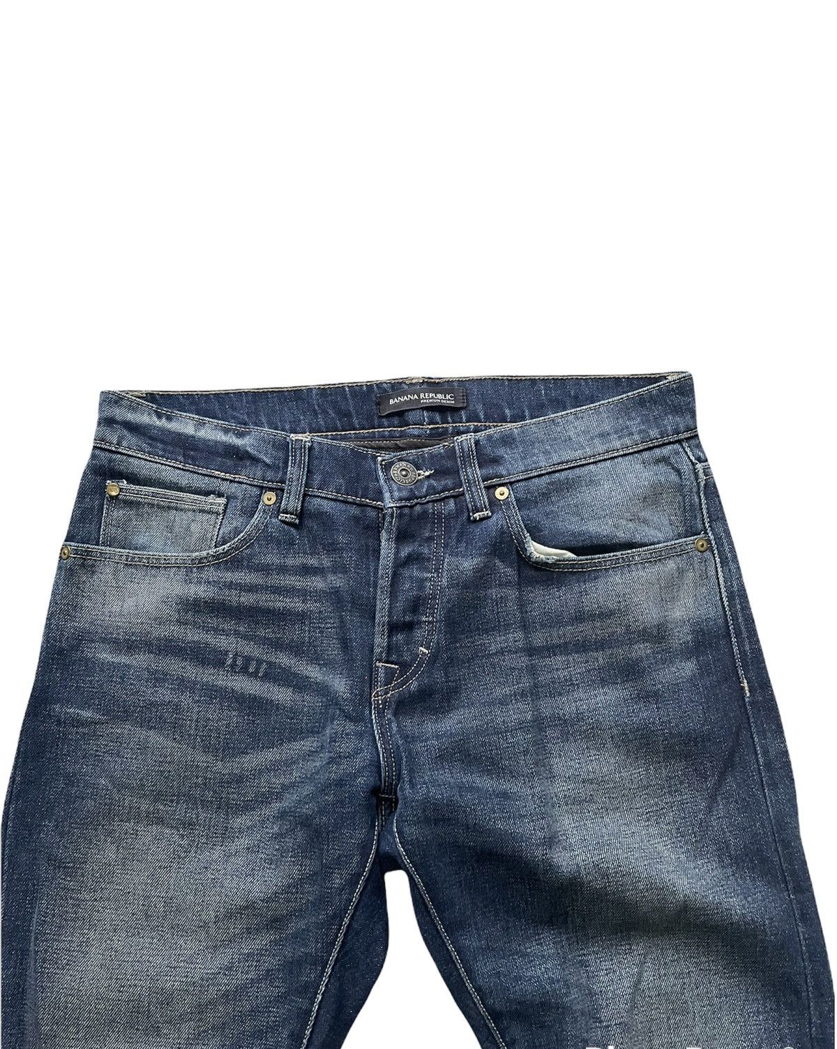 Banana Republic Banana Republic Selvedge Aging Distressed Denim Size US 32 / EU 48 - 5 Thumbnail