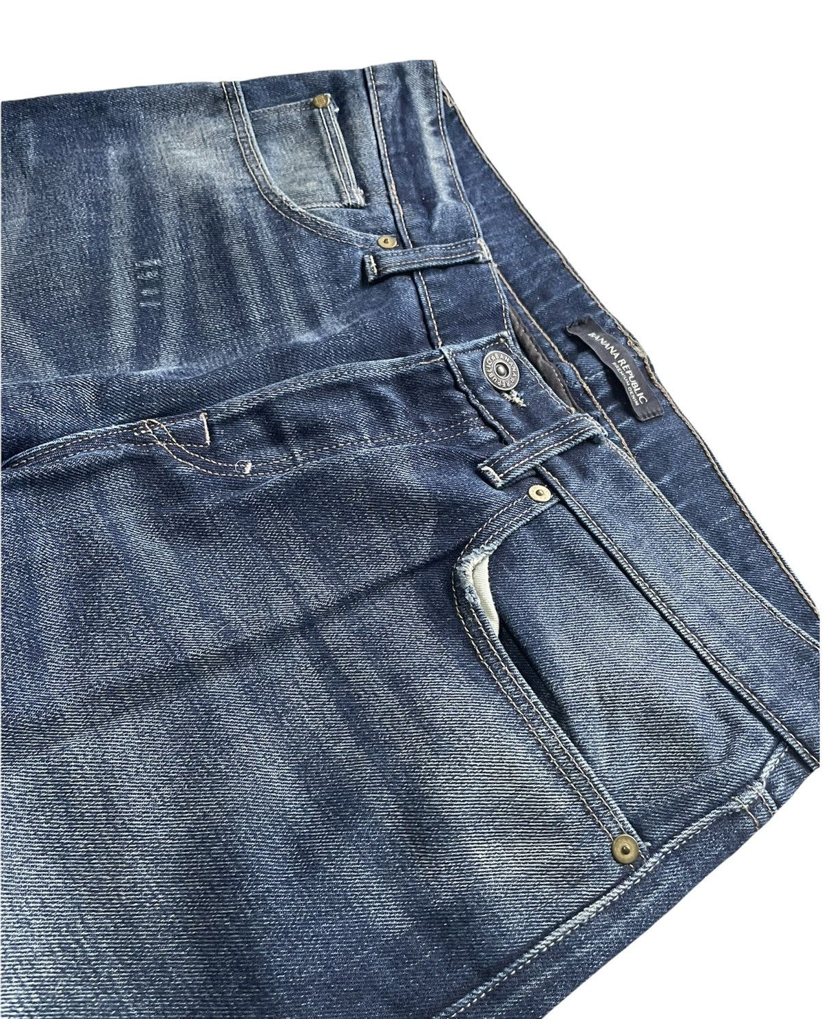 Banana Republic Banana Republic Selvedge Aging Distressed Denim Size US 32 / EU 48 - 6 Thumbnail