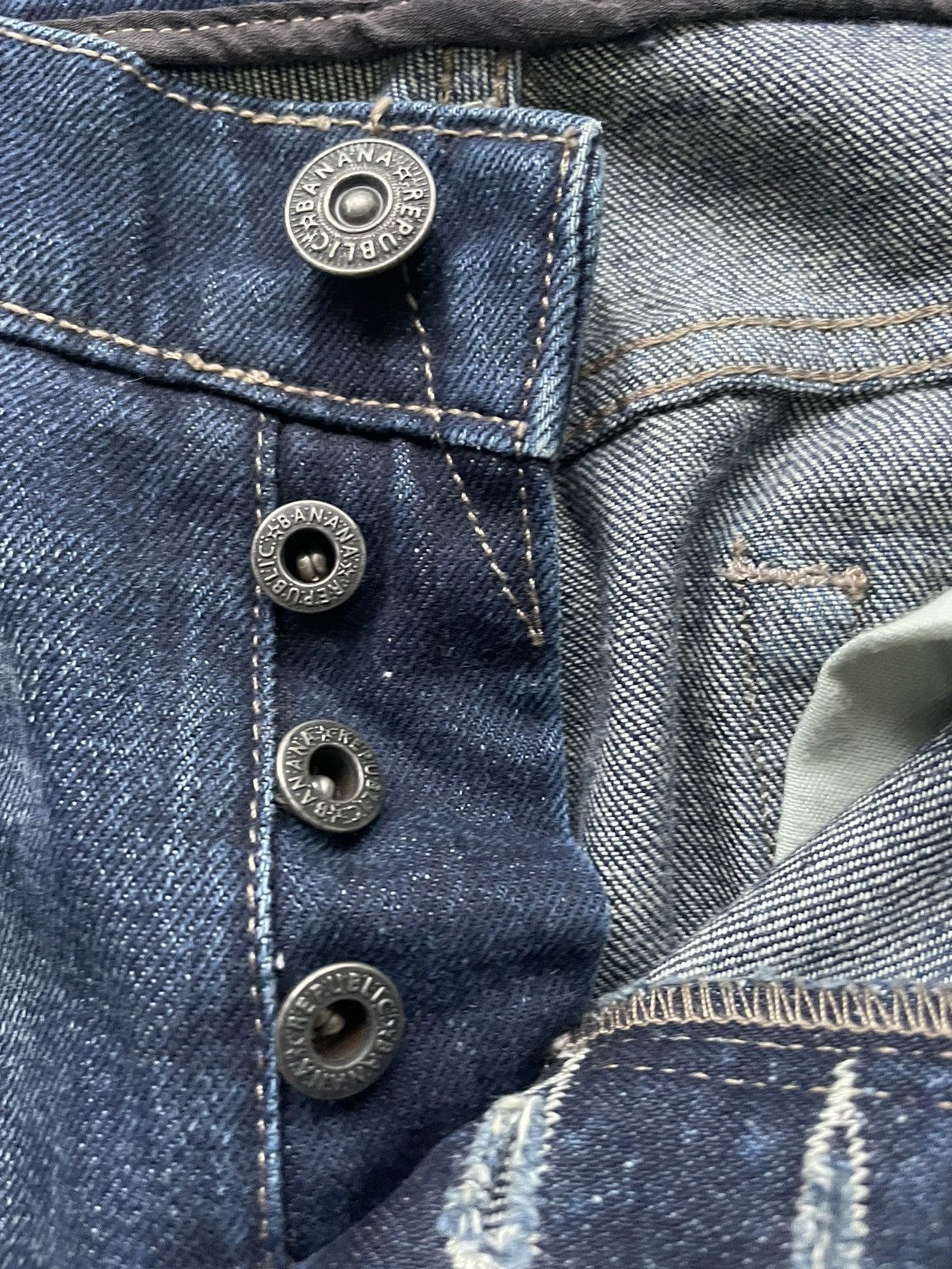 Banana Republic Banana Republic Selvedge Aging Distressed Denim Size US 32 / EU 48 - 17 Thumbnail