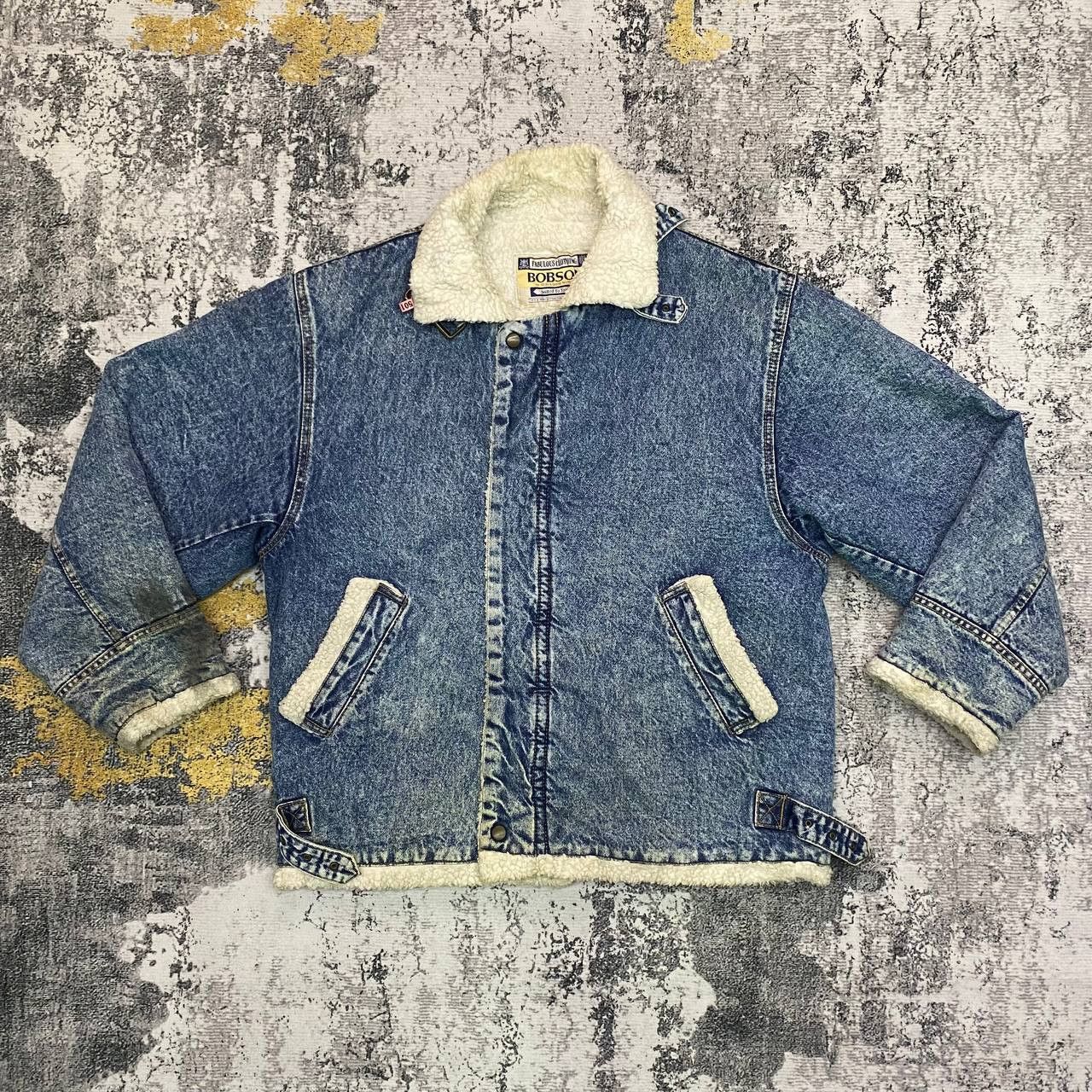 Z284 VTG BOBSON SHERPA DENIM JACKET