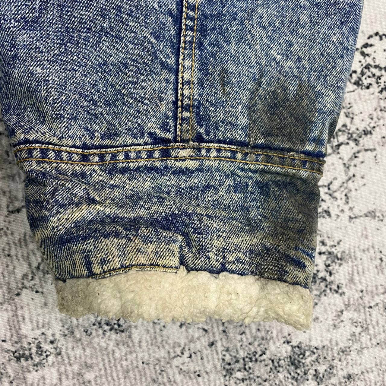 Z284 VTG BOBSON SHERPA DENIM JACKET