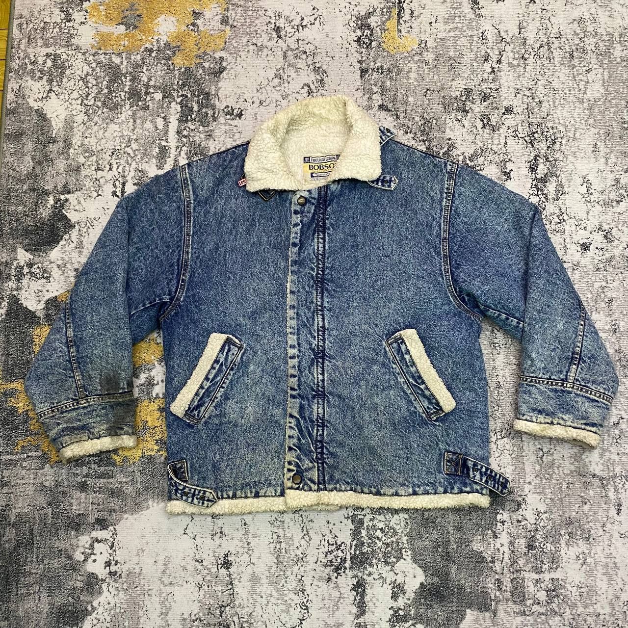 Z284 VTG BOBSON SHERPA DENIM JACKET