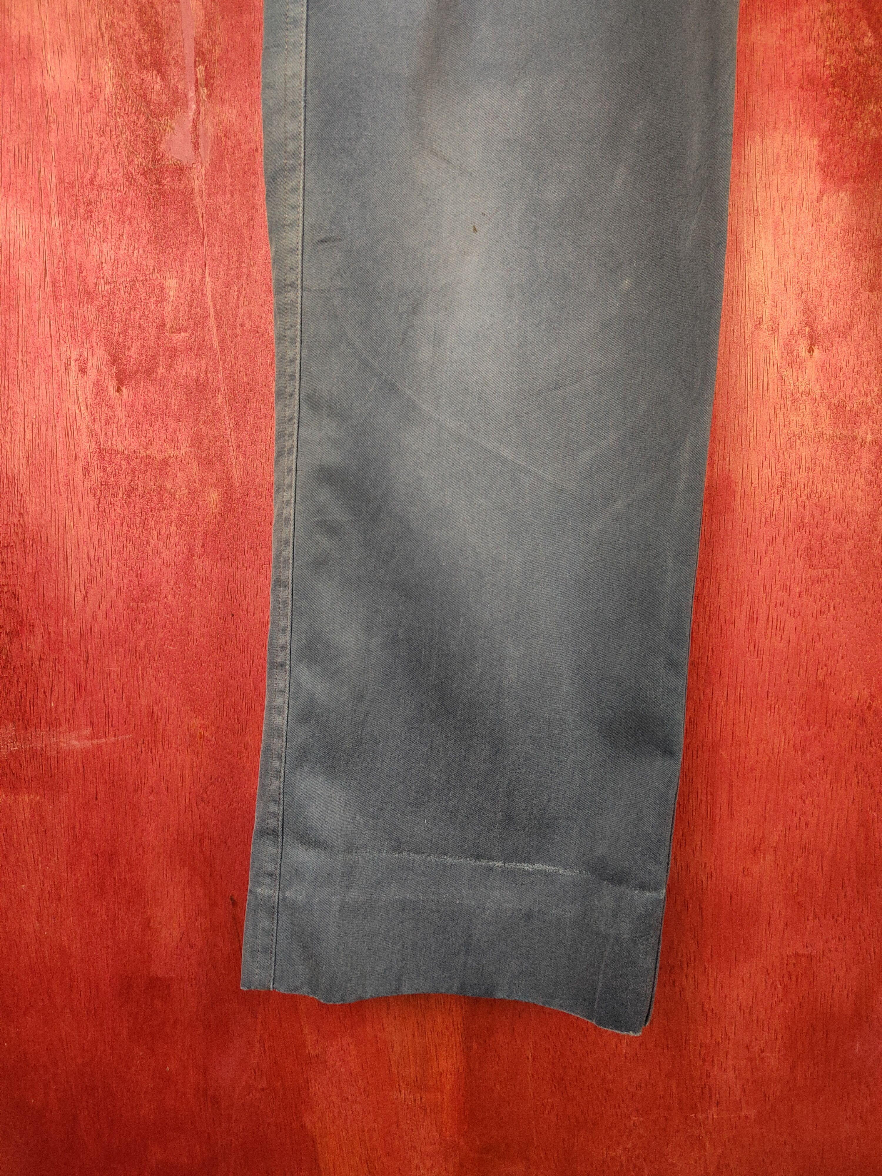 Japanese Brand × Vintage Burtle Dark Blue Multi Pocket Tactical Cargo Pants #S634 Size US 30 / EU 46 - 4 Thumbnail