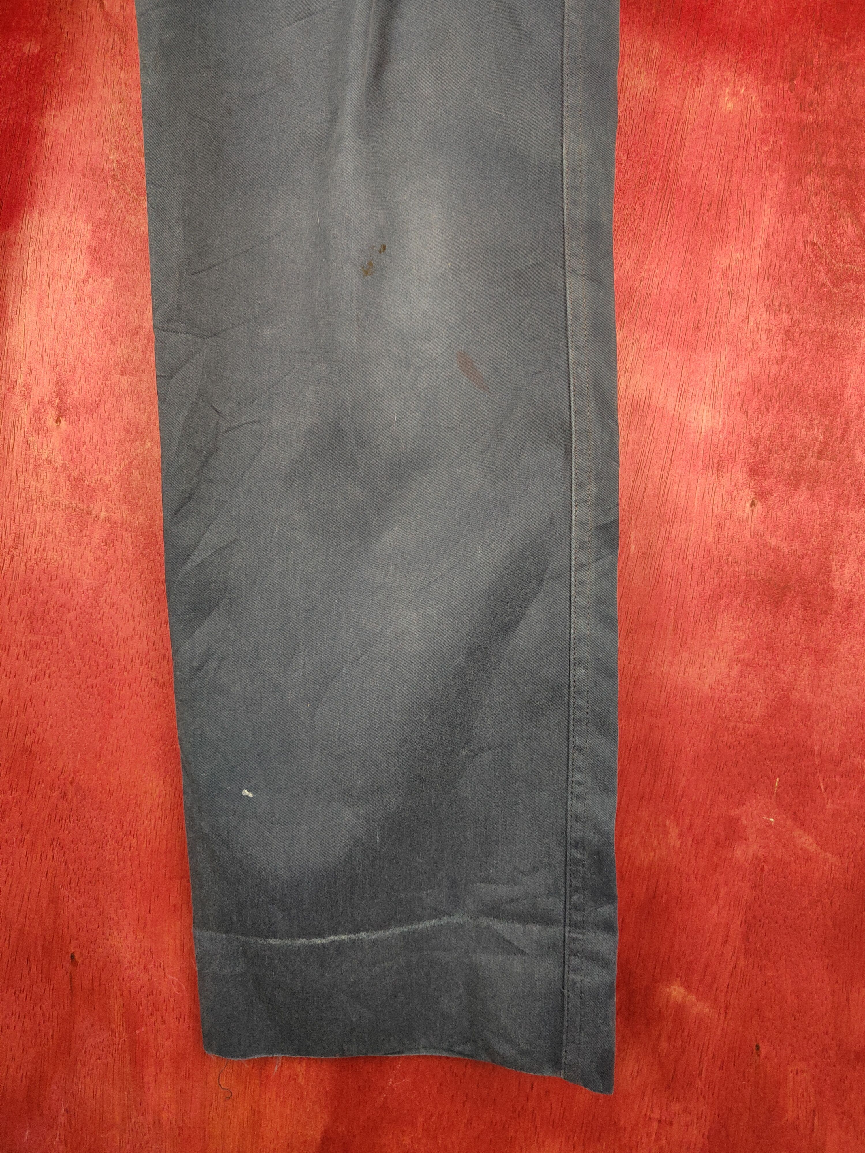 Japanese Brand × Vintage Burtle Dark Blue Multi Pocket Tactical Cargo Pants #S634 Size US 30 / EU 46 - 6 Thumbnail