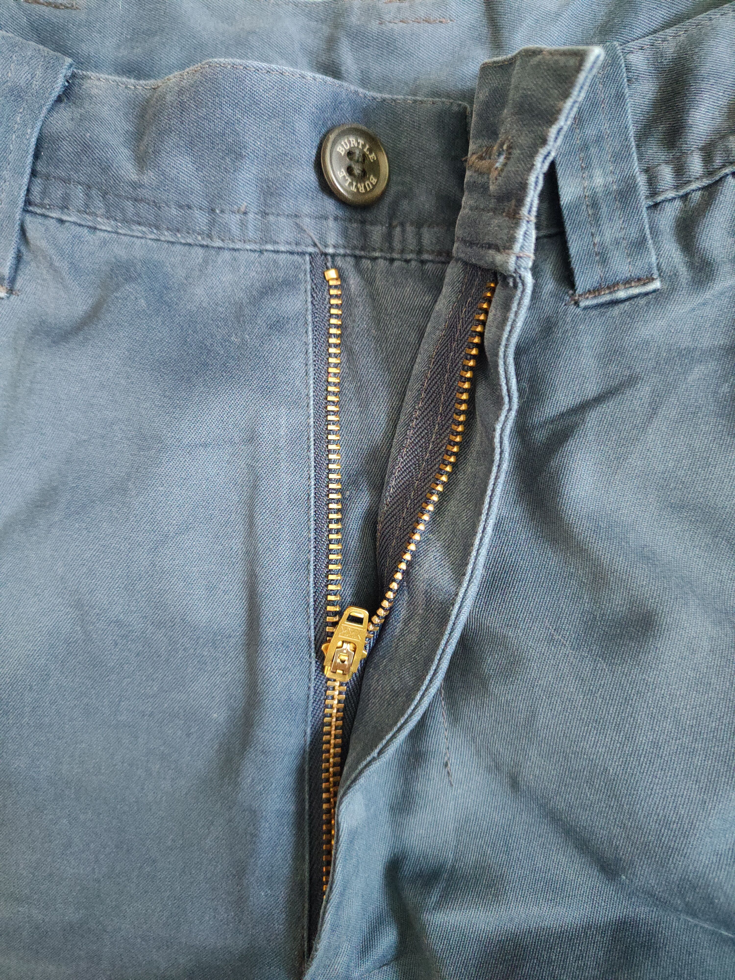 Japanese Brand × Vintage Burtle Dark Blue Multi Pocket Tactical Cargo Pants #S634 Size US 30 / EU 46 - 15 Thumbnail