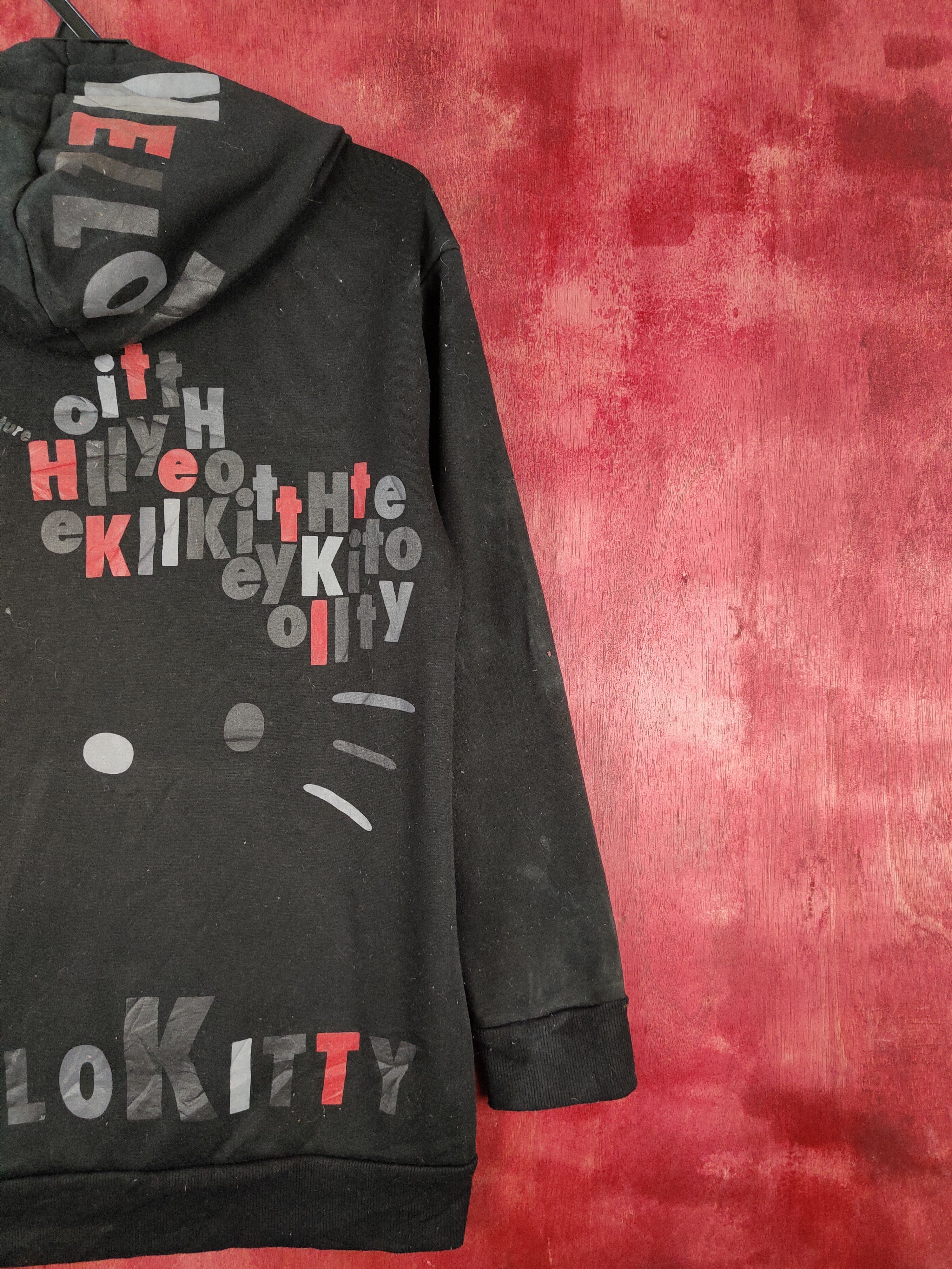 Cartoon Network Hello Kitty Black Hoodie Sweatshirt #S638 Size M / US 6-8 / IT 42-44 - 12 Thumbnail