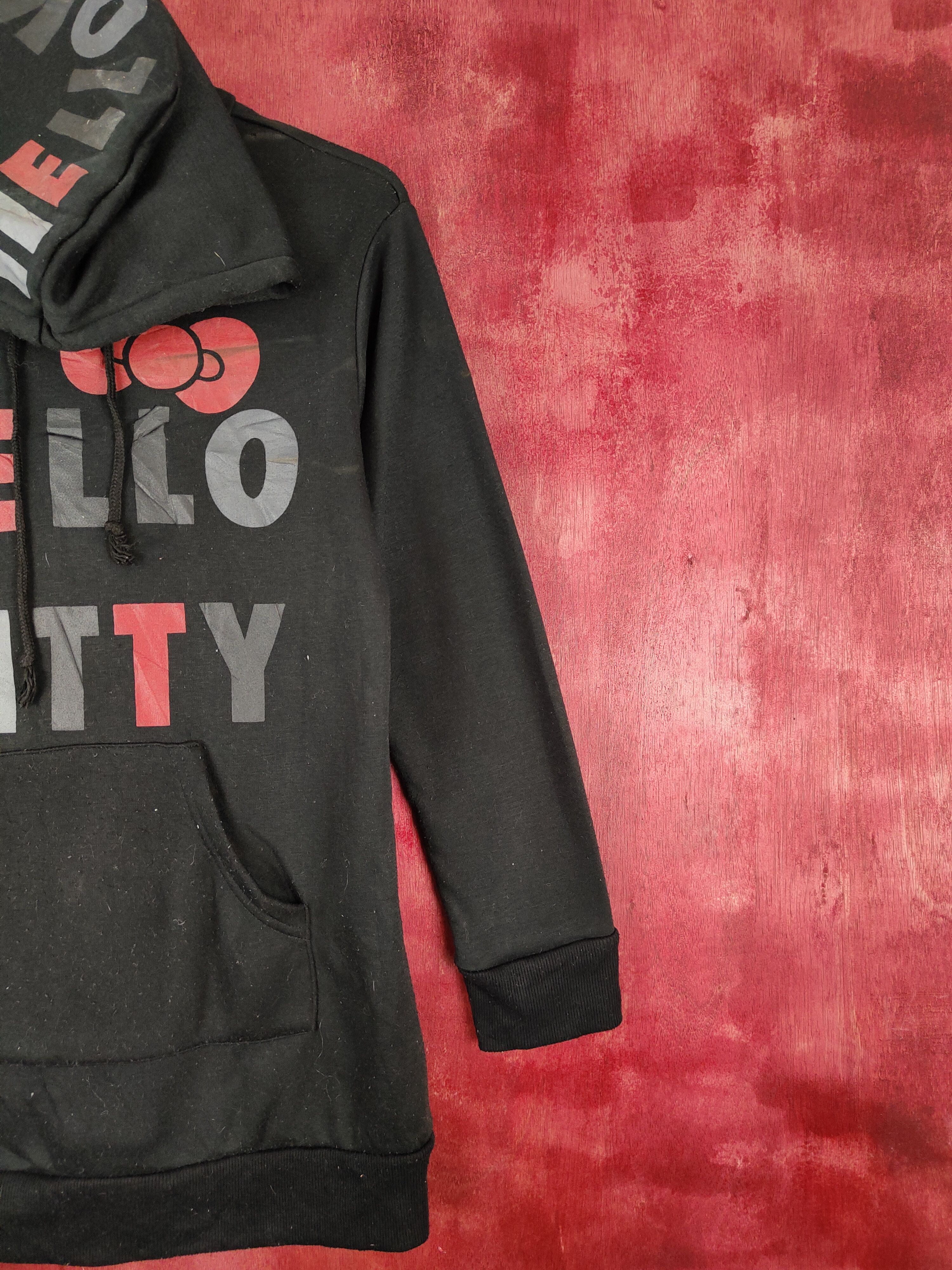 Cartoon Network Hello Kitty Black Hoodie Sweatshirt #S638 Size M / US 6-8 / IT 42-44 - 6 Thumbnail