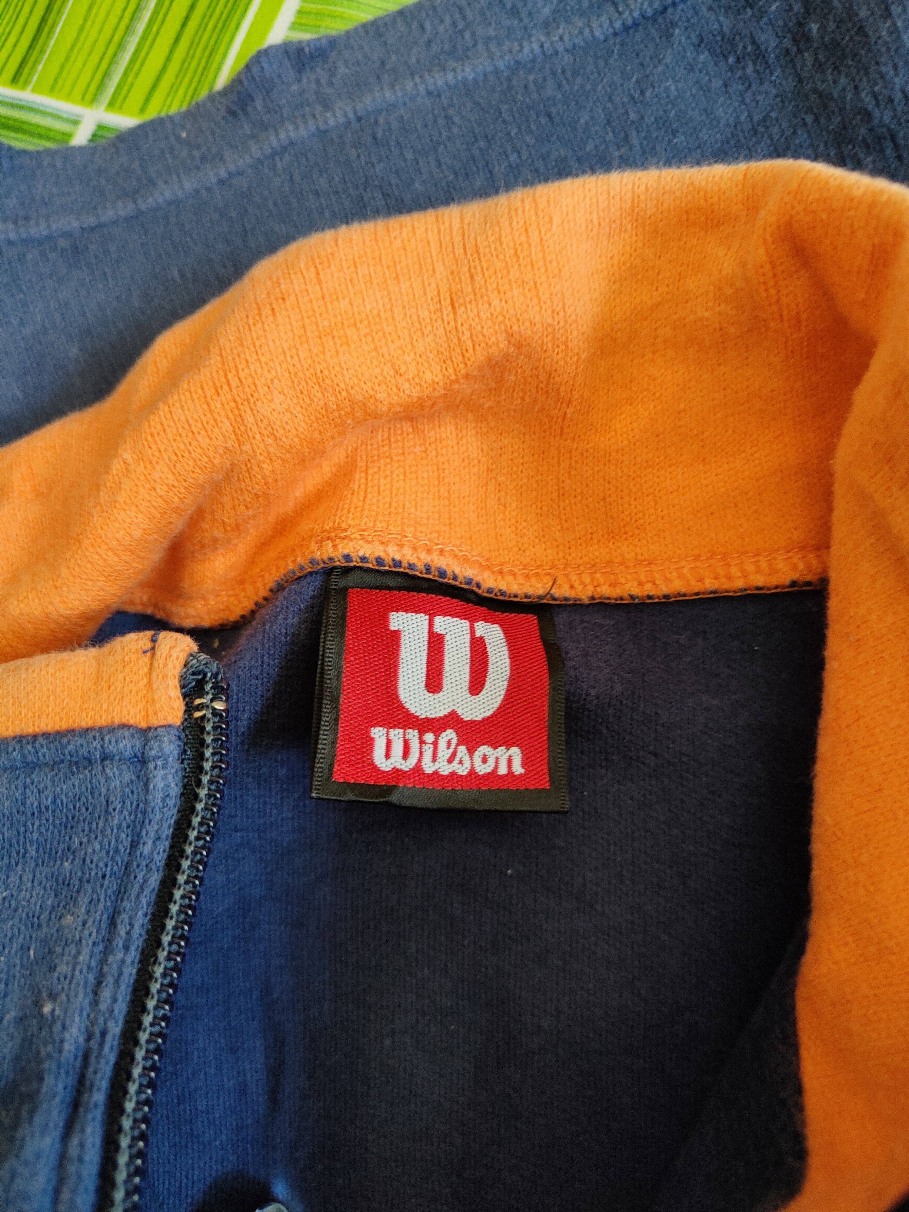 Wilson Wilson vintage sweatshirt Dark Blue Long Sleeve #S641 Size US L / EU 52-54 / 3 - 12 Thumbnail