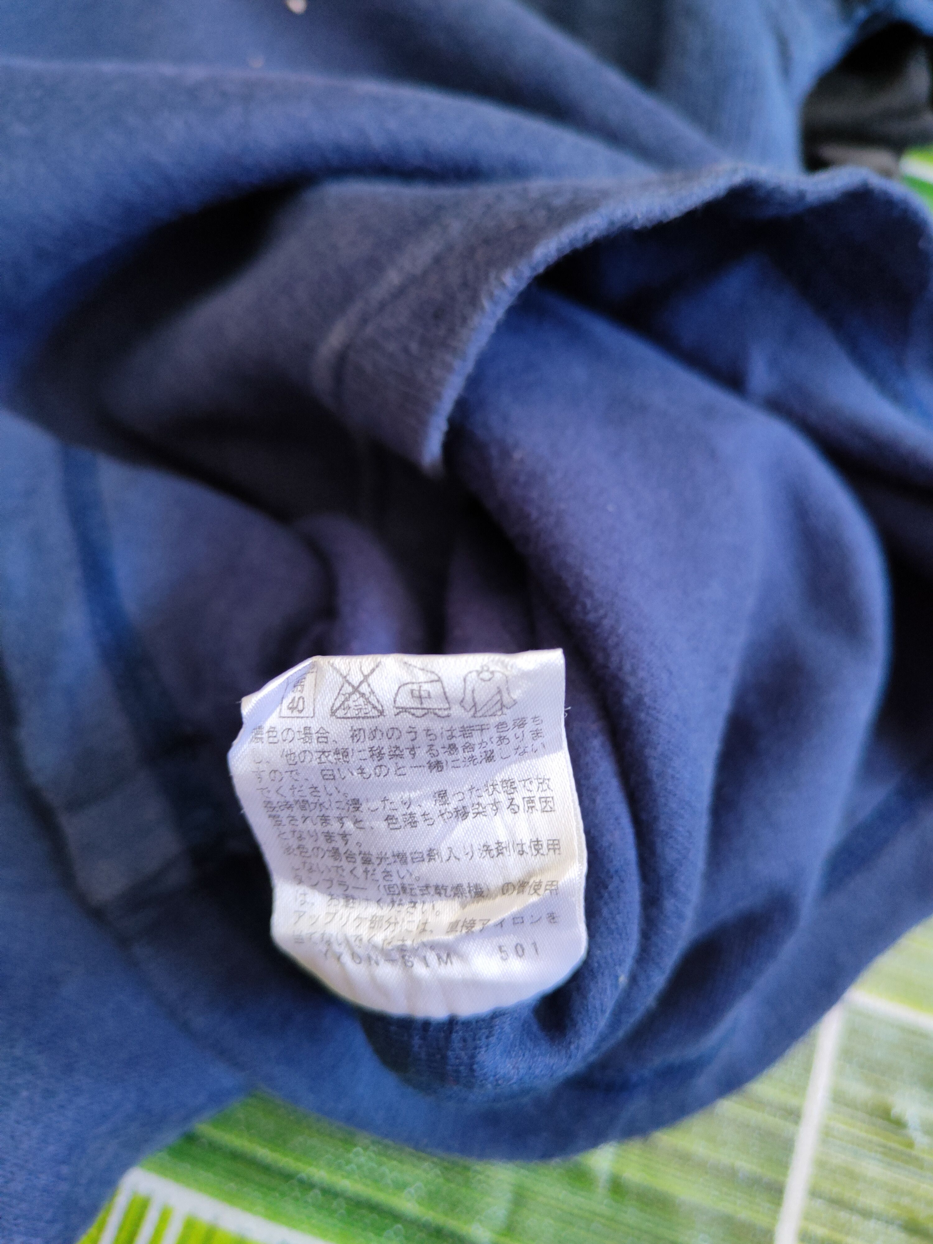Wilson Wilson vintage sweatshirt Dark Blue Long Sleeve #S641 Size US L / EU 52-54 / 3 - 11 Thumbnail