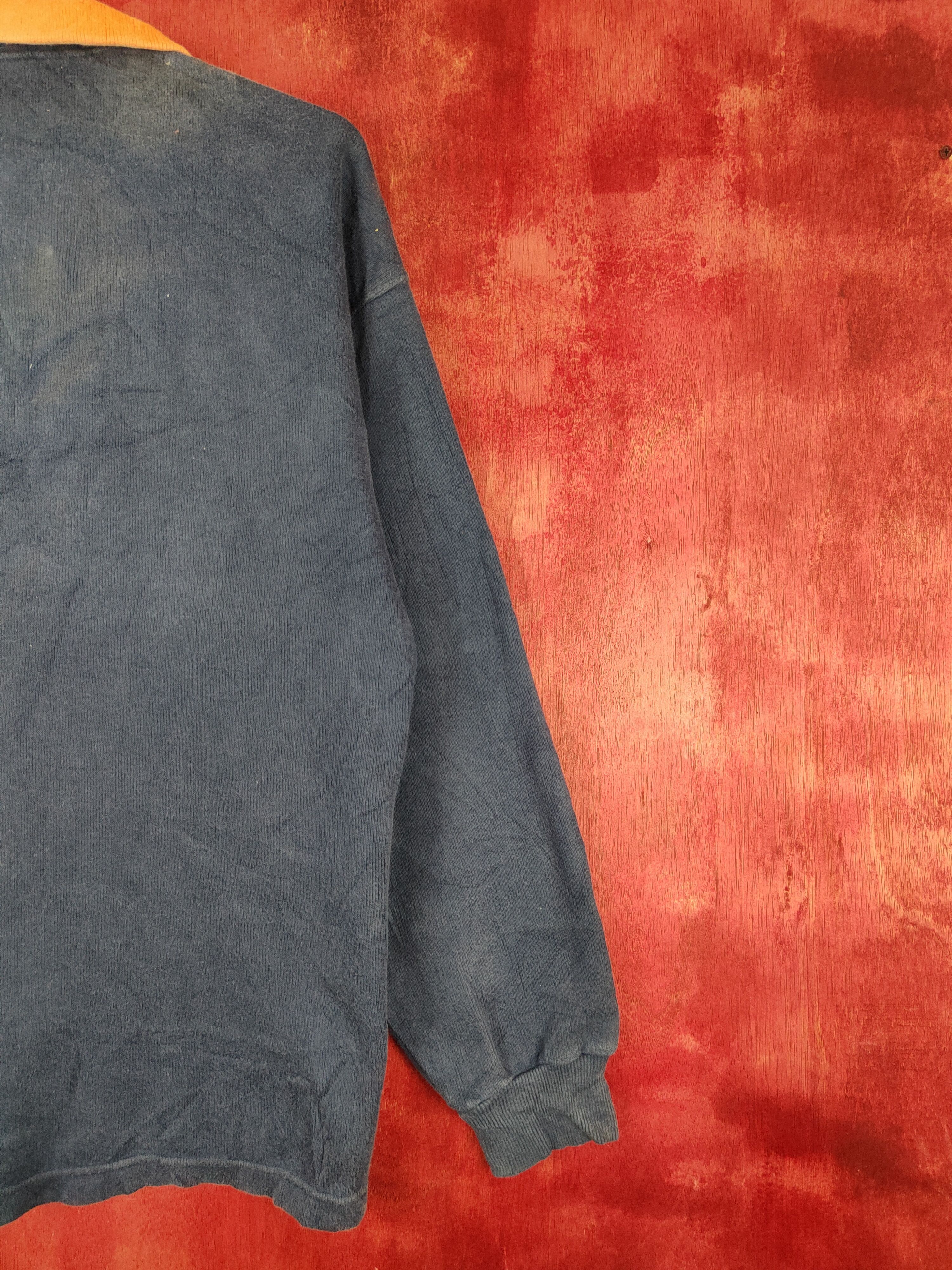 Wilson Wilson vintage sweatshirt Dark Blue Long Sleeve #S641 Size US L / EU 52-54 / 3 - 10 Thumbnail