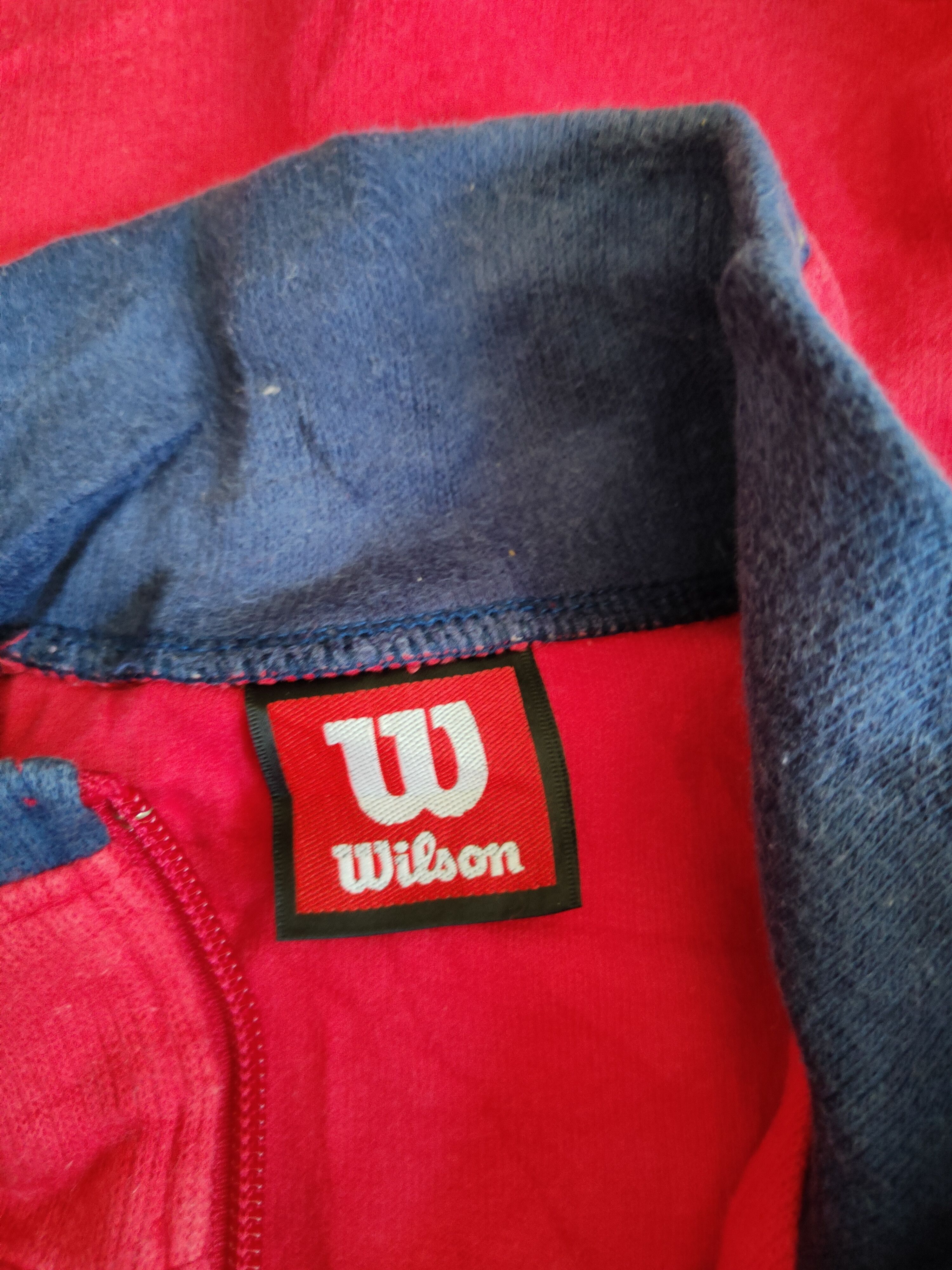 Wilson Wilson vintage sweatshirt Red Long Sleeve #S640 Size US L / EU 52-54 / 3 - 12 Thumbnail