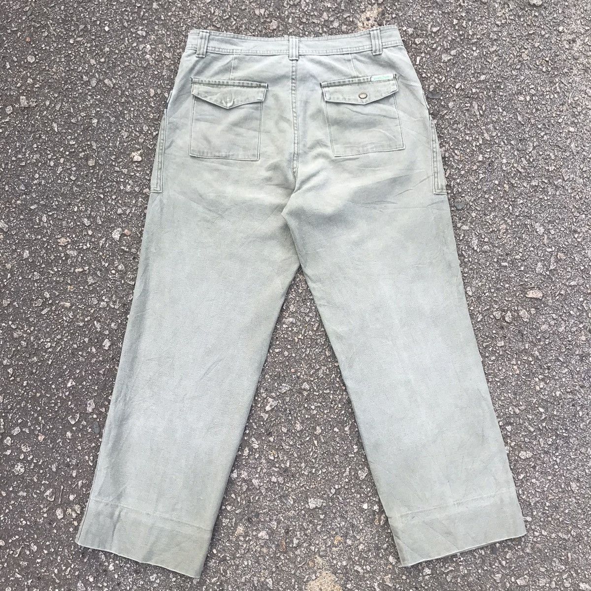 Japanese Brand Vintage EvenRiver Faded Tactical Workwear Cargo Pants Size US 32 / EU 48 - 11 Thumbnail
