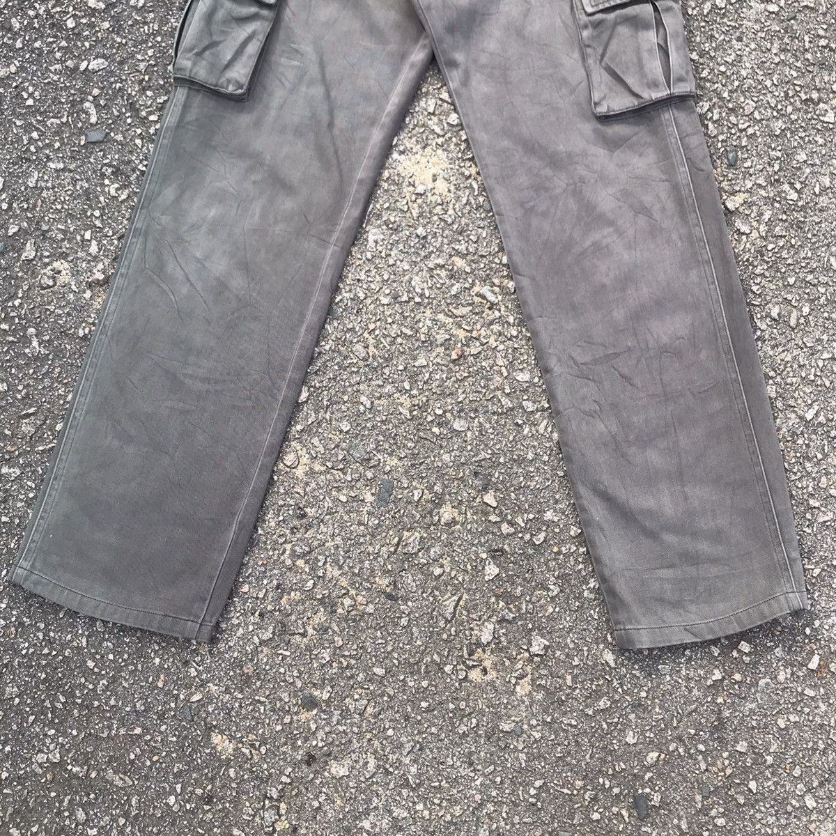 Japanese Brand Vintage Japanese Brand Faded Tactical Cargo Pants Size US 29 - 3 Thumbnail