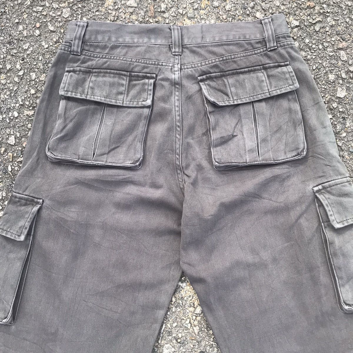 Japanese Brand Vintage Japanese Brand Faded Tactical Cargo Pants Size US 29 - 9 Thumbnail