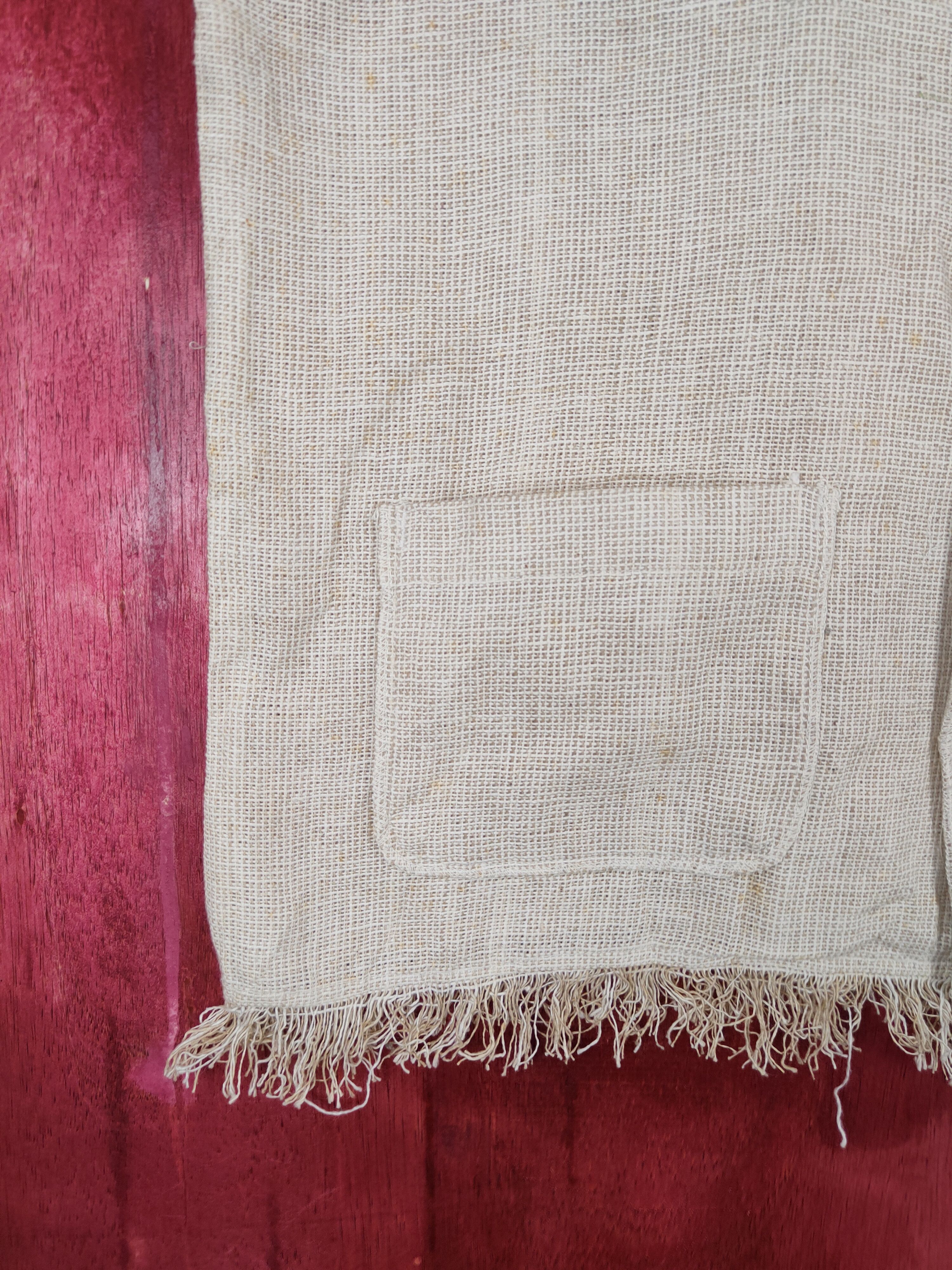 Japanese Brand × Vintage B.W.B Beige fur vintage knitwear Vest #S643 Size M / US 6-8 / IT 42-44 - 4 Thumbnail