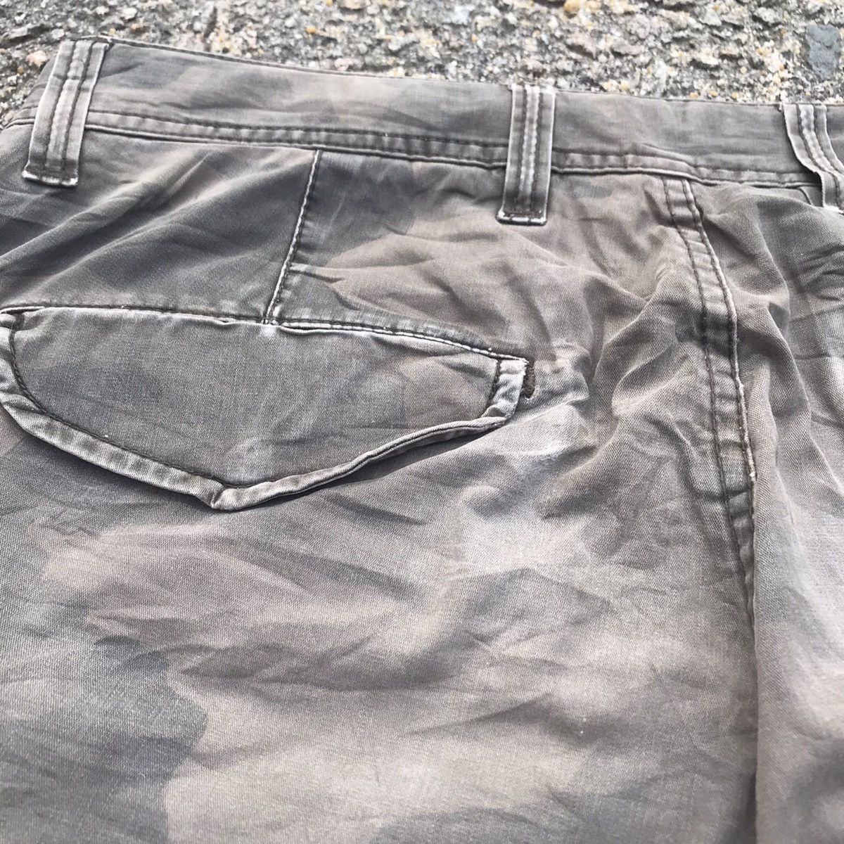 Japanese Brand Japanese Brand Faded Camo Tactical Cargo Pants Size US 32 / EU 48 - 12 Thumbnail