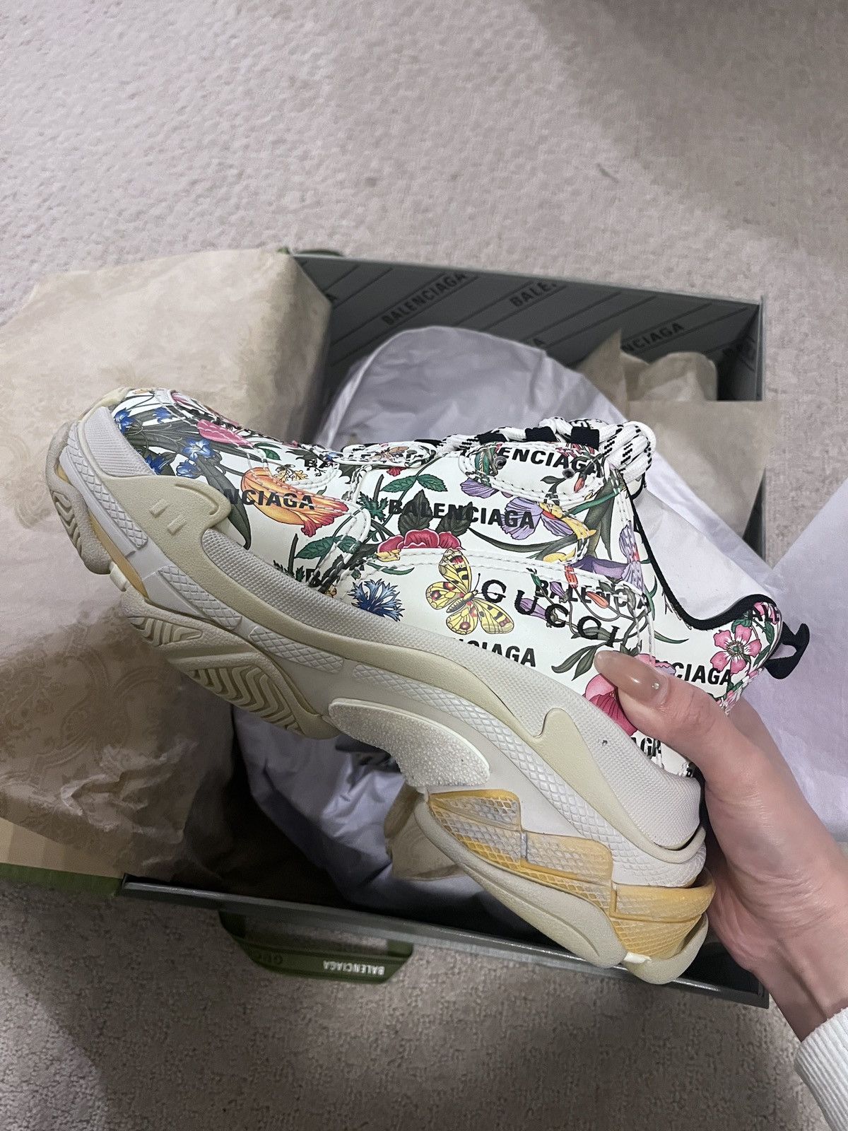 Balenciaga × Gucci Gucci x Balenciaga Triple S sneaker | Grailed Balenciaga × Gucci Gucci x Balenciaga Triple S sneaker | Grailed