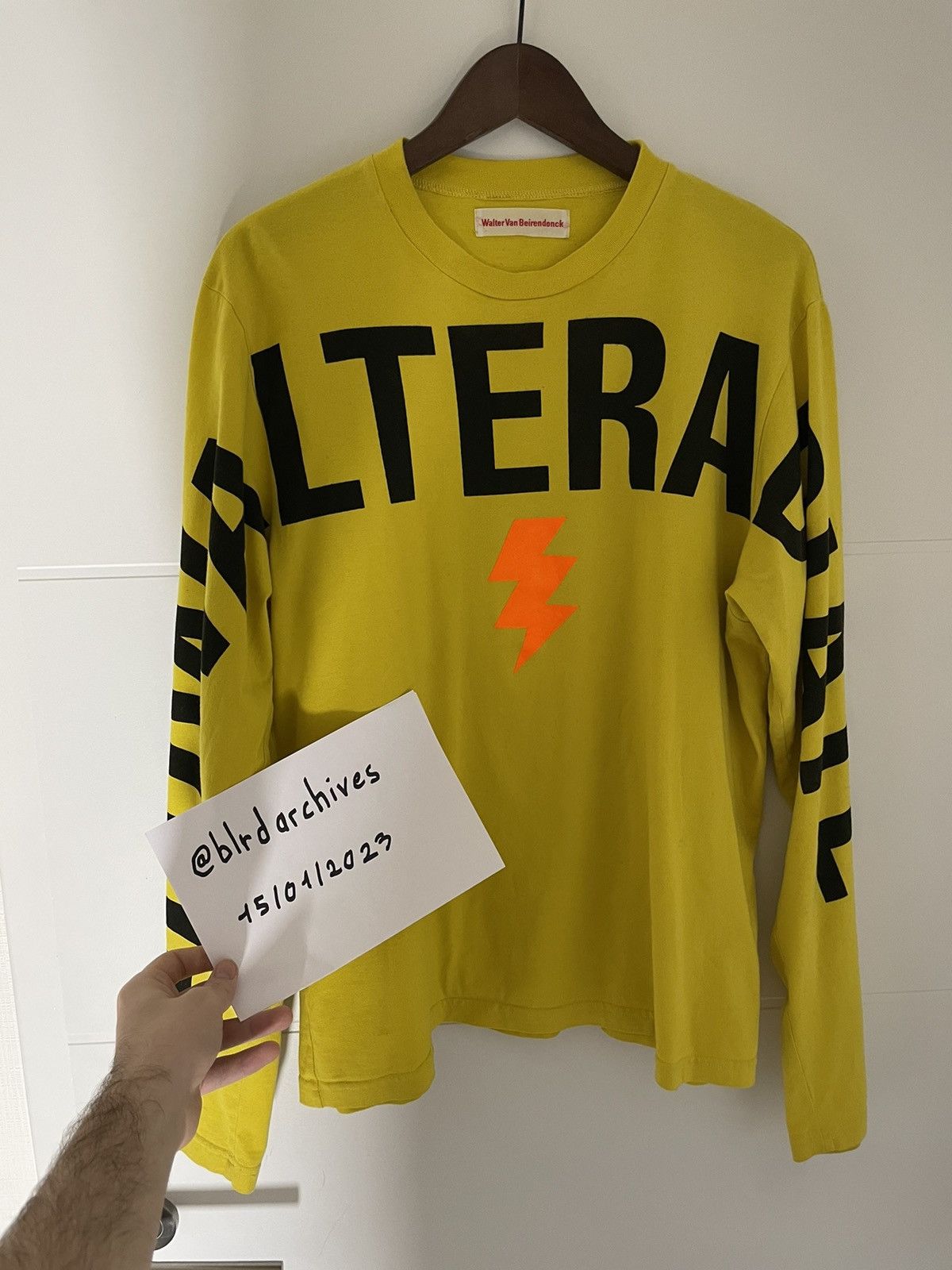 Walter Van Beirendonck Walter Van Beirendonck SS06 Glowa Thunder Longsleeve Size US L / EU 52-54 / 3 - 7 Thumbnail