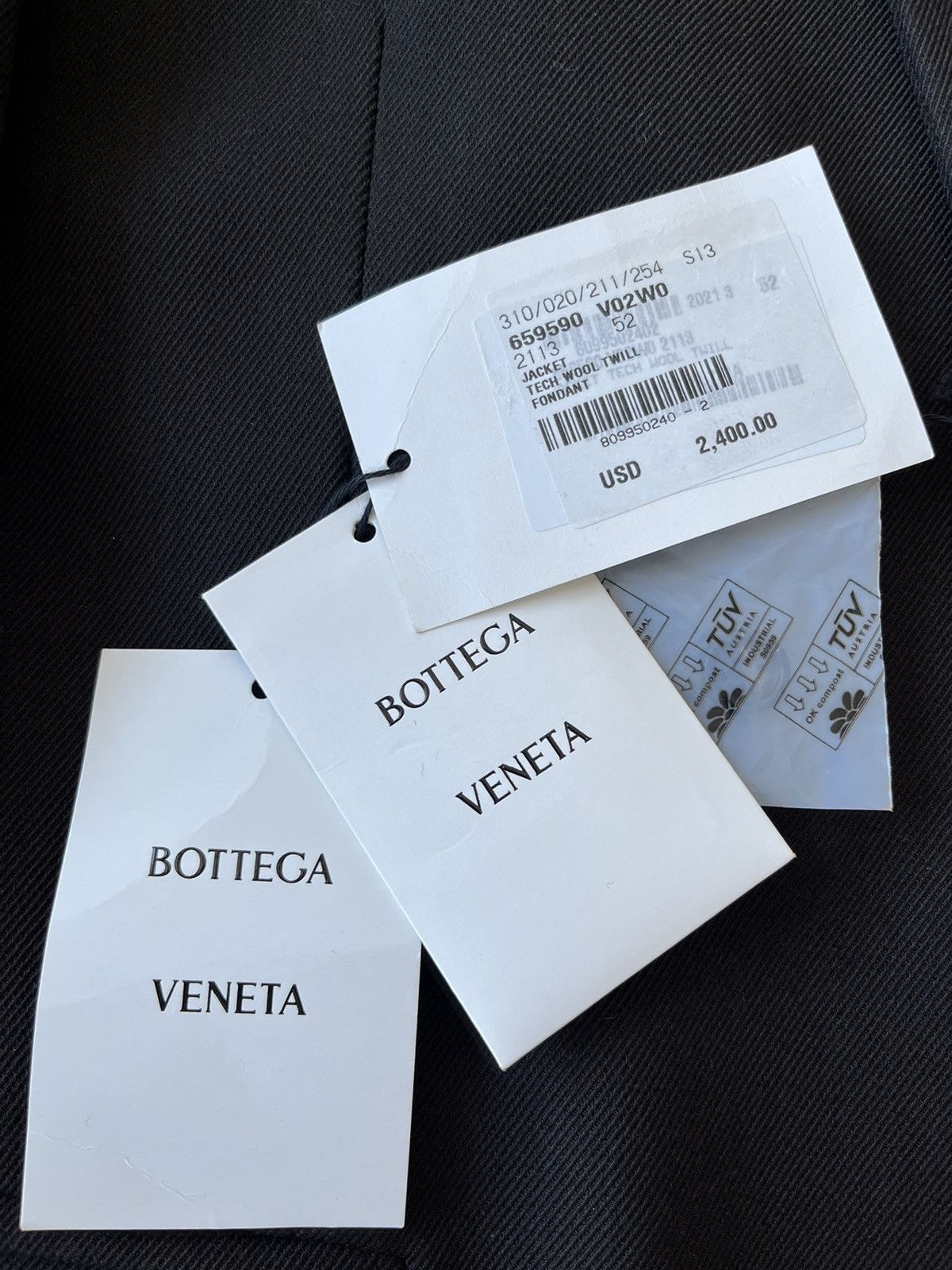 Bottega Veneta $2,700 Bottega Super Runway Blazer Jacket Limited Edition Size 52R - 3 Thumbnail