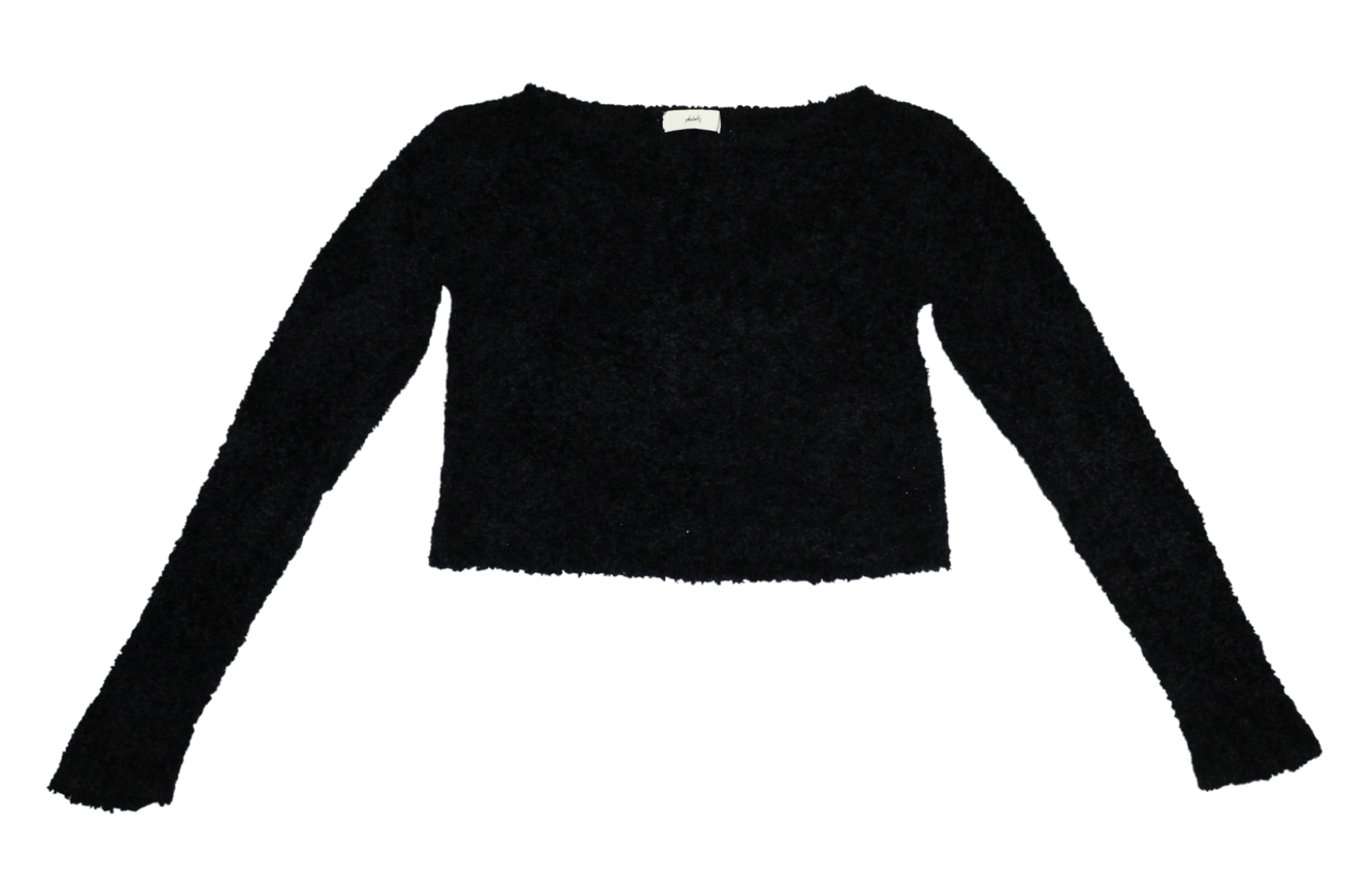 Japanese Brand Y2k Phabely Japan Free Size Soft Knit Crop Pullover Size ONE SIZE - 5 Thumbnail