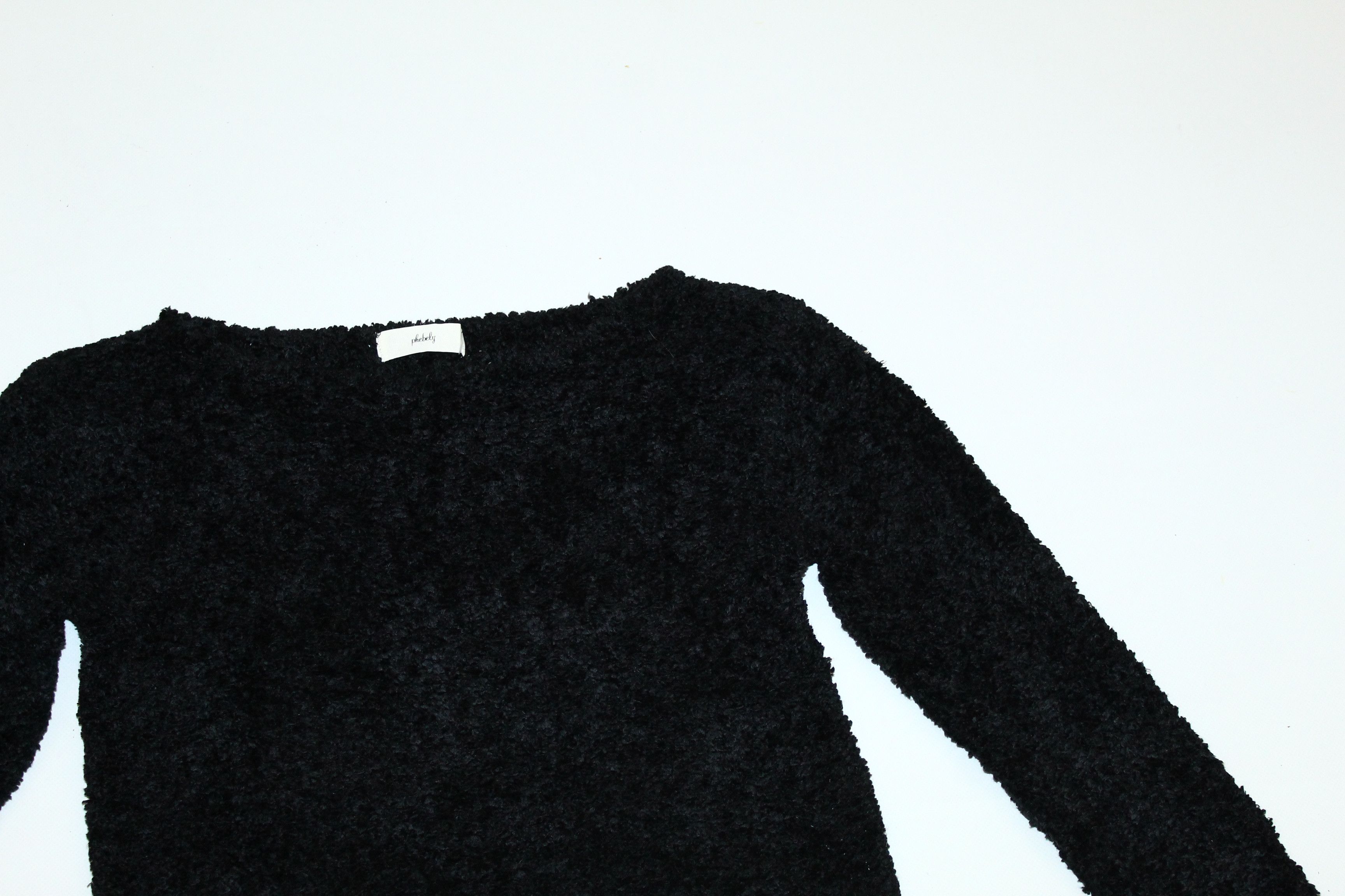 Japanese Brand Y2k Phabely Japan Free Size Soft Knit Crop Pullover Size ONE SIZE - 6 Thumbnail