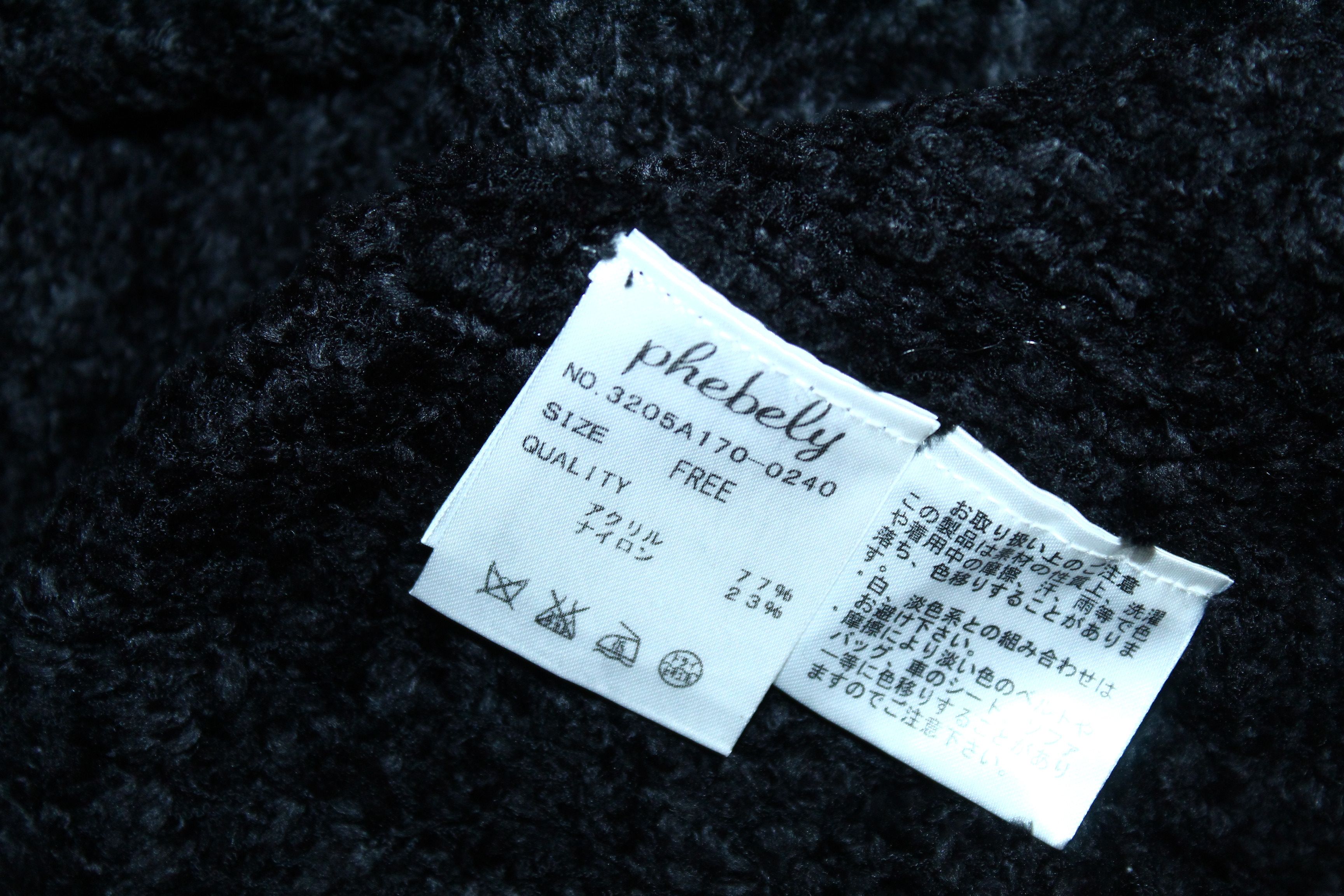 Japanese Brand Y2k Phabely Japan Free Size Soft Knit Crop Pullover Size ONE SIZE - 7 Thumbnail