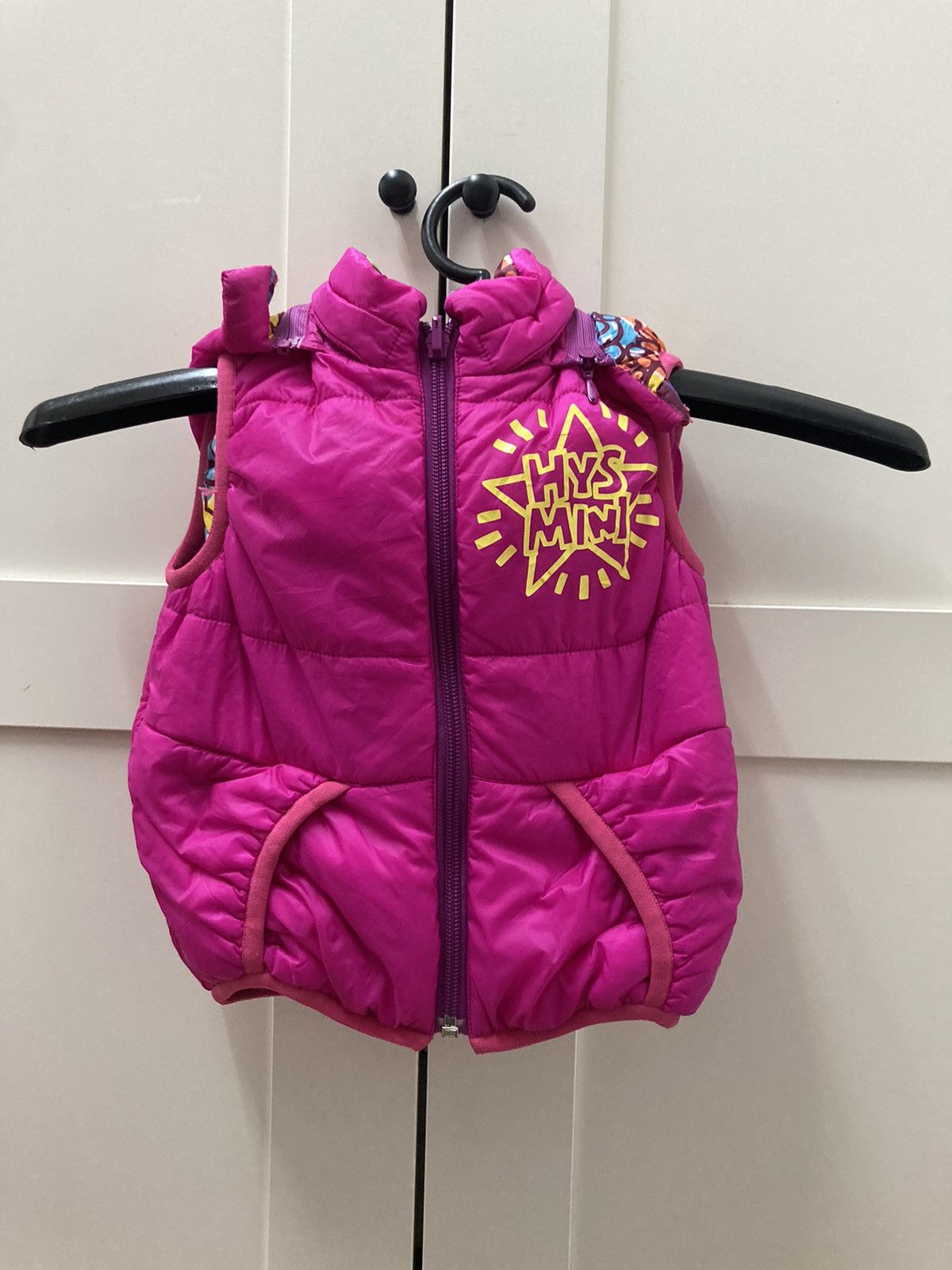 Baby hysteric glamour puffer jacket