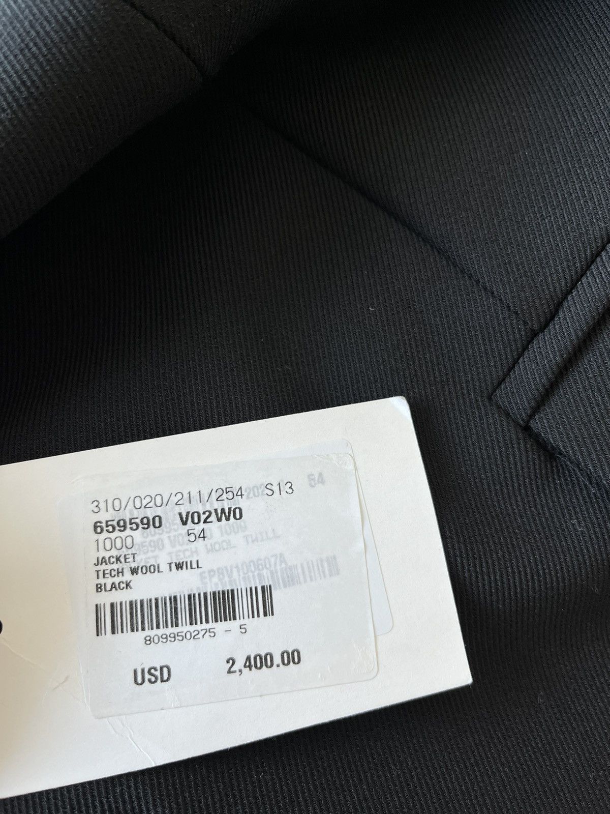 Bottega Veneta $2,700 Brand New Super Runway Tech Blazer Limited Edition Size 54R - 2 Thumbnail