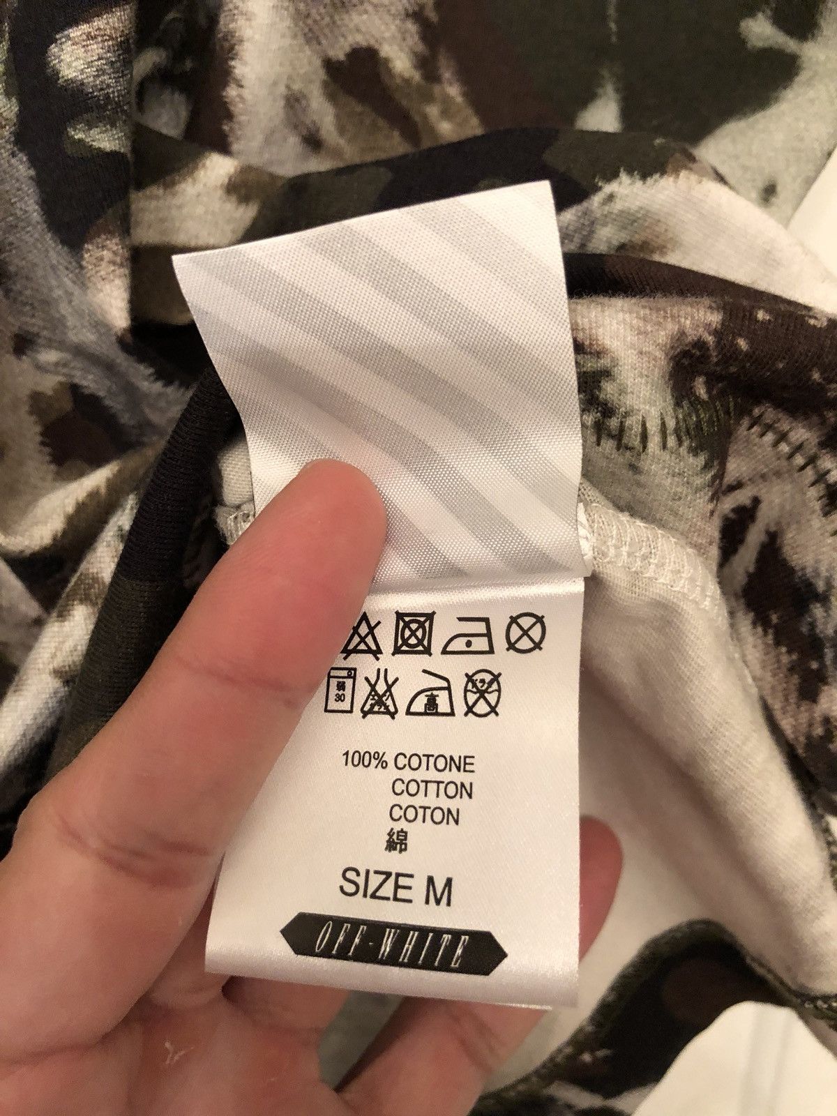 Off-White Off-White Camo Tee Size US M / EU 48-50 / 2 - 6 Thumbnail