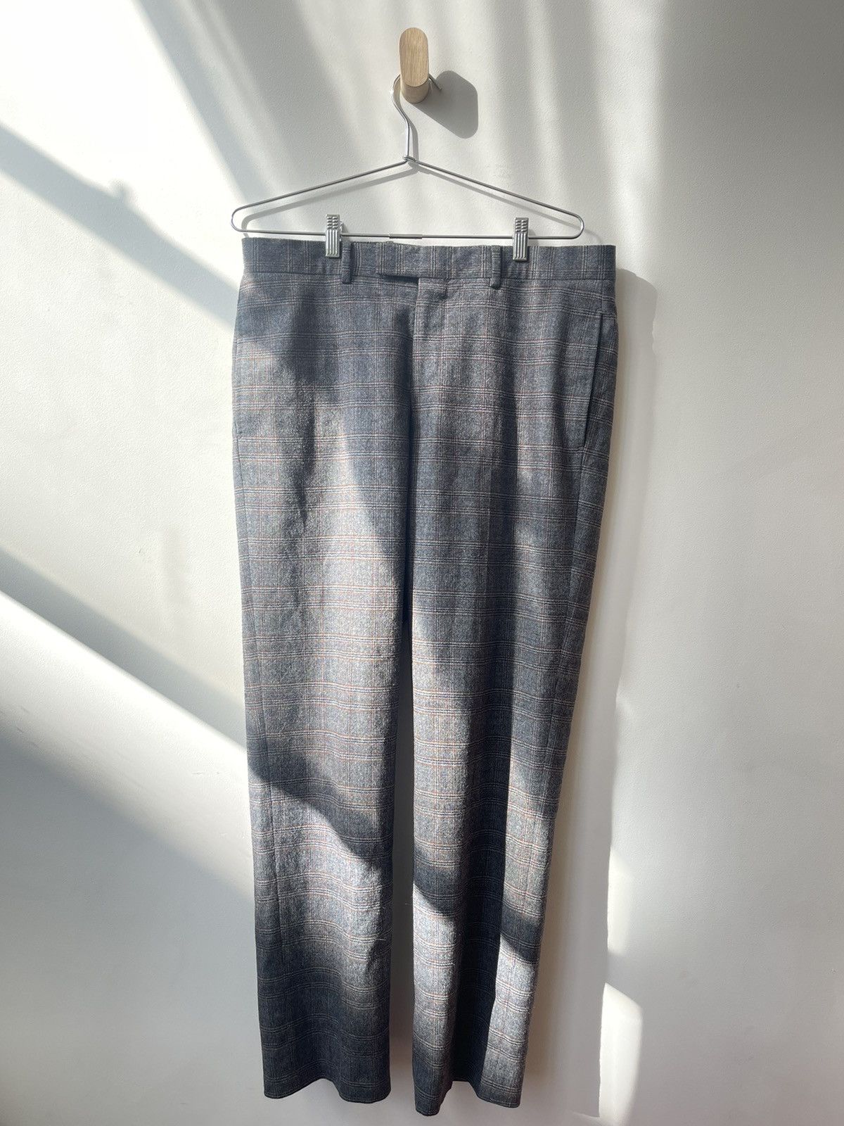 Hermes Hermes Wool Plaid Pants Size US 34 / EU 50 - 1 Thumbnail