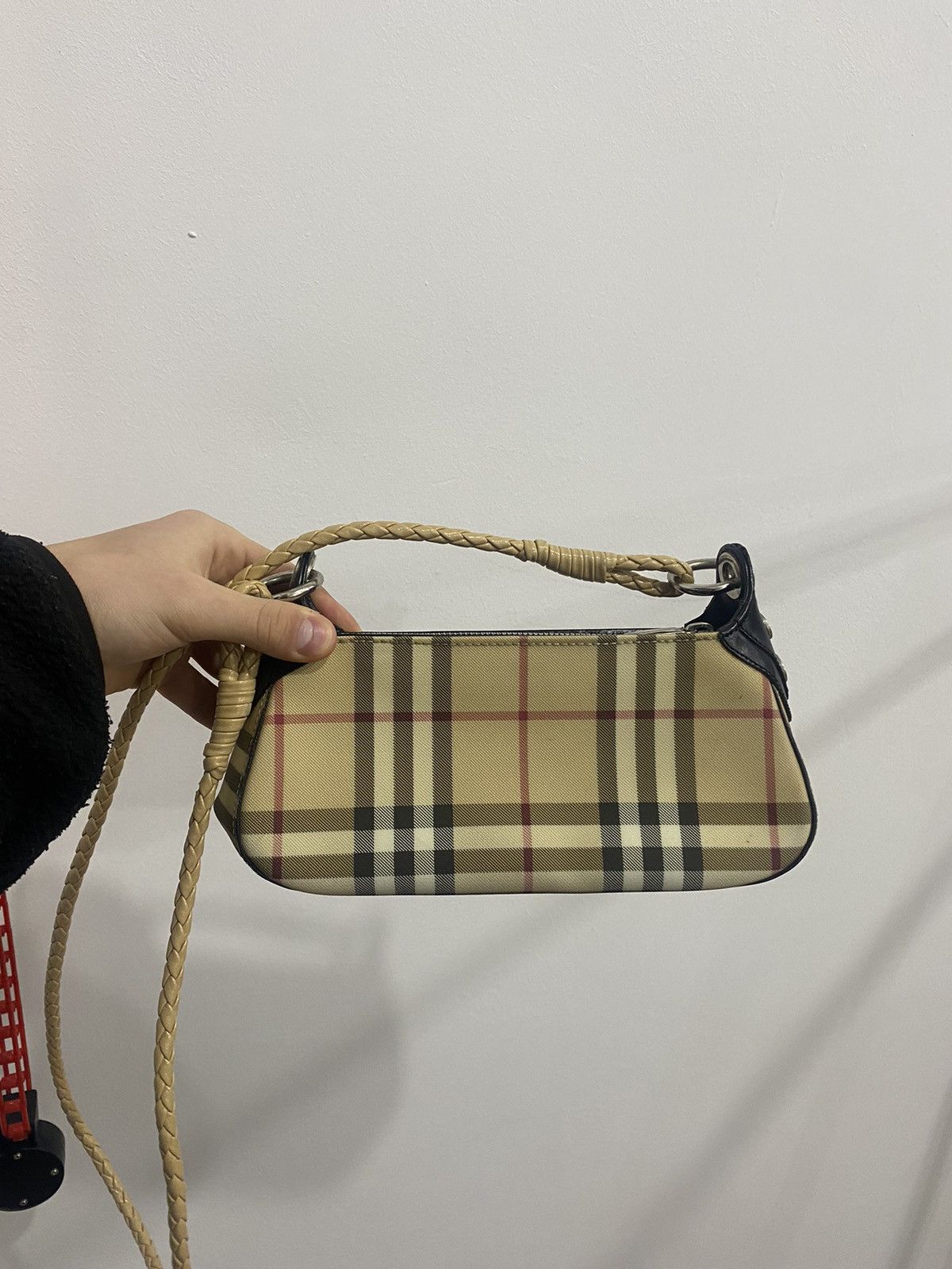 Burberry × Designer Burberry Nova Check Shoulder Bag Size ONE SIZE - 6 Thumbnail