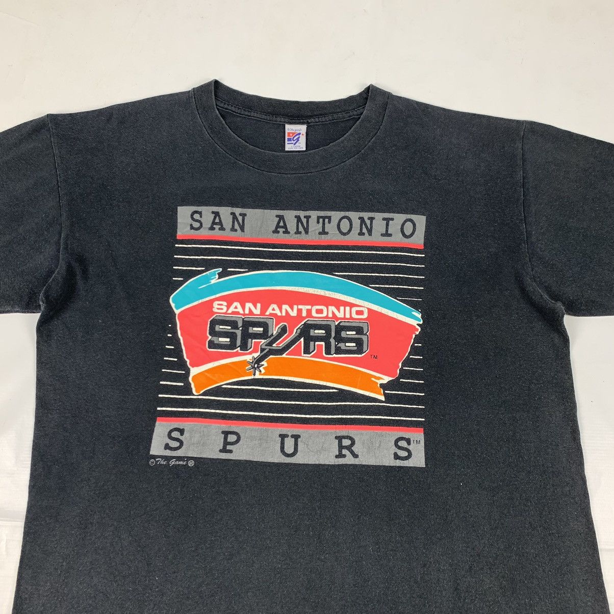 NBA Vintage San Antonio Spurs NBA Team Shirt Size US XL / EU 56 / 4 - 4 Thumbnail