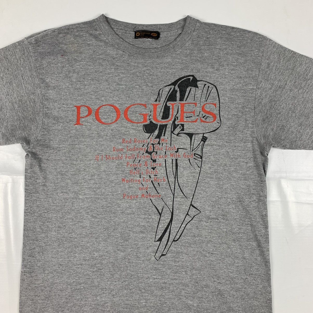 Band Tees Vintage The Pogues English Punk Band Shirt Size US L / EU 52-54 / 3 - 4 Thumbnail