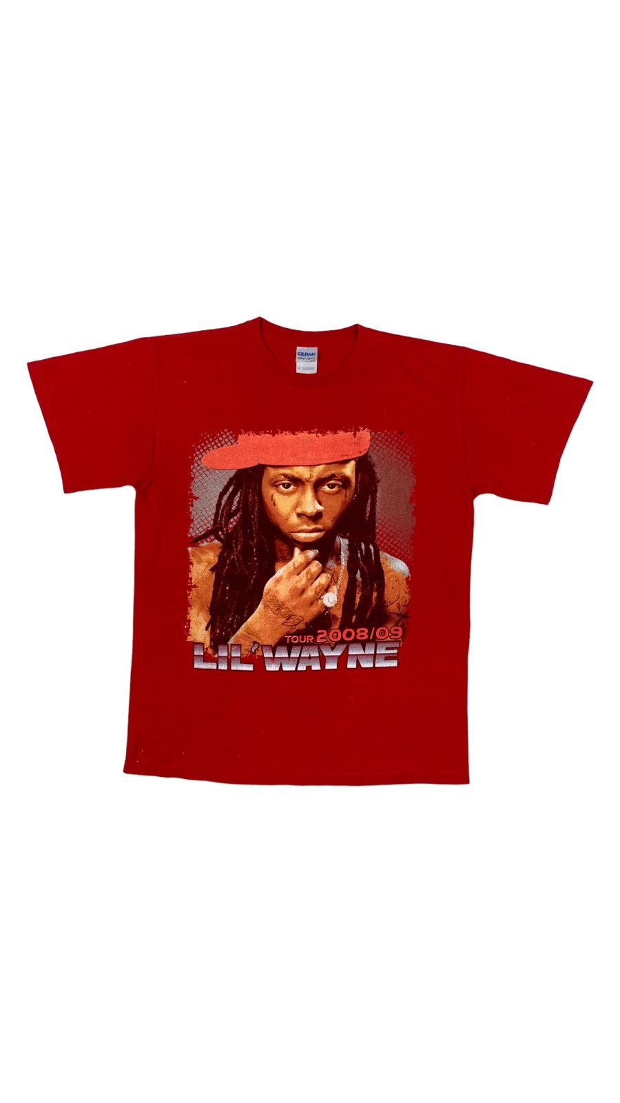 Lil Wayne Vintage 2000s Lil Wayne Rap Tour Tshirt Size US M / EU 48-50 / 2 - 1 Thumbnail