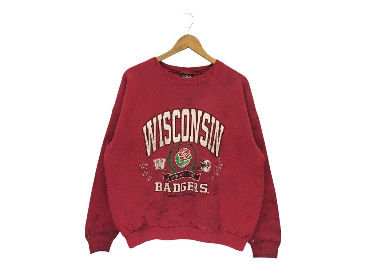Vintage 1994 Winconsin Badgers Rose Bowl Sweatshirt