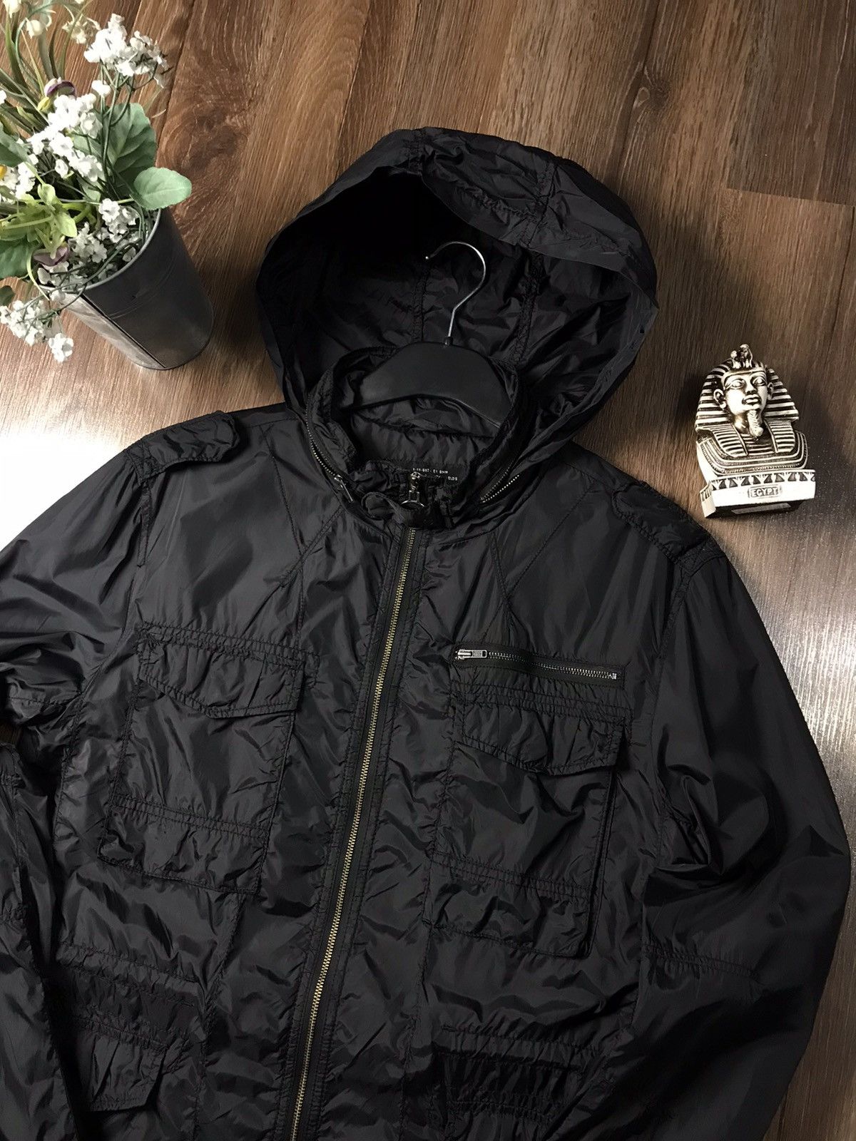 Allsaints × Japanese Brand Allsaints nylon Vacant jacket very rare size M Size US M / EU 48-50 / 2 - 2 Thumbnail