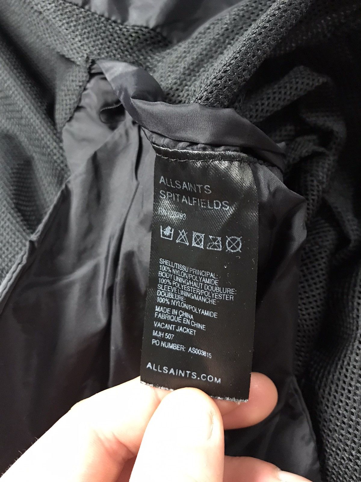 Allsaints × Japanese Brand Allsaints nylon Vacant jacket very rare size M Size US M / EU 48-50 / 2 - 8 Thumbnail
