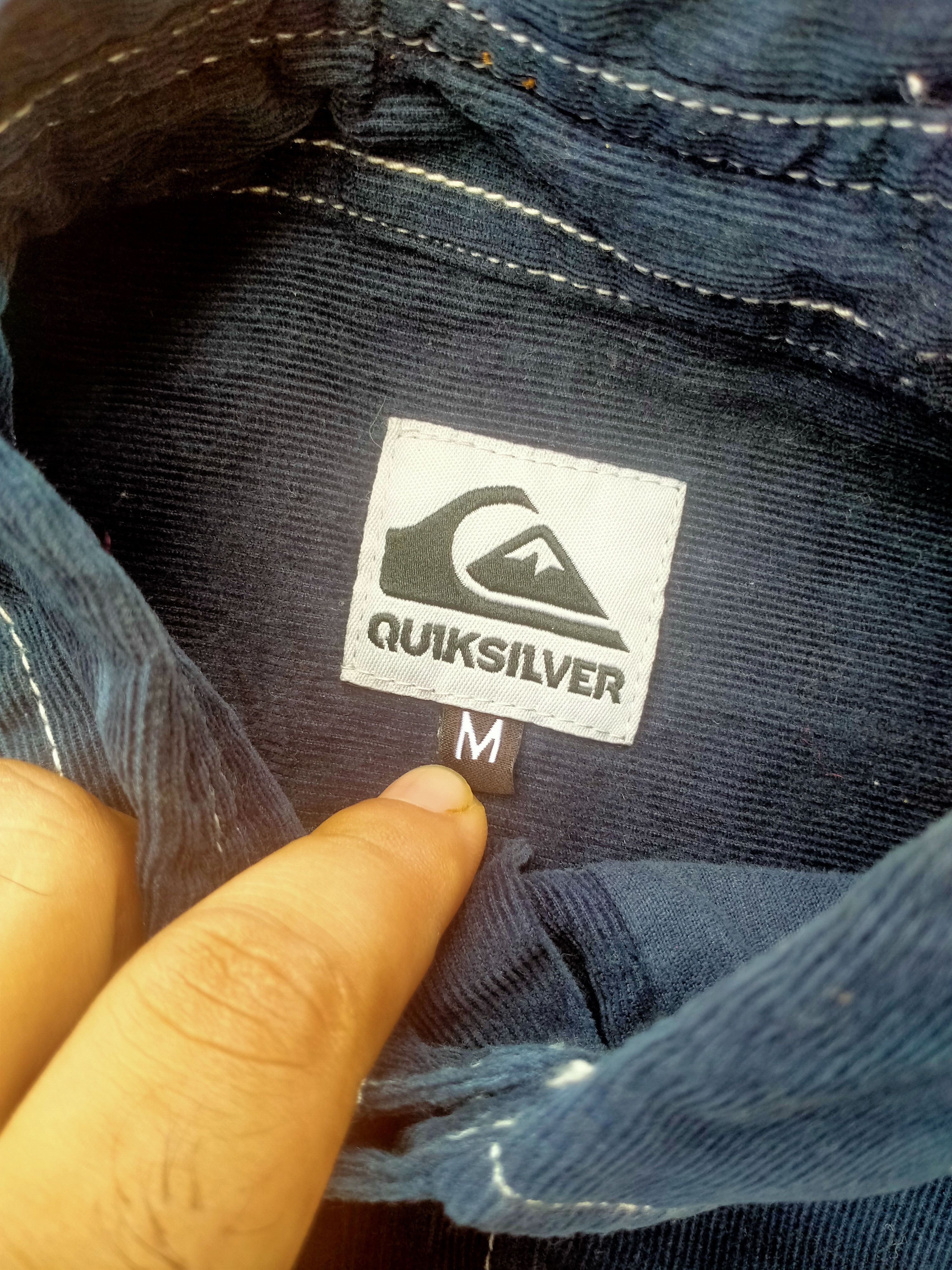 Flannel × Quicksilver QUIKSILVER BUTTON UP SHIRT REMOVEABLE SLEEVE Size US M / EU 48-50 / 2 - 4 Thumbnail