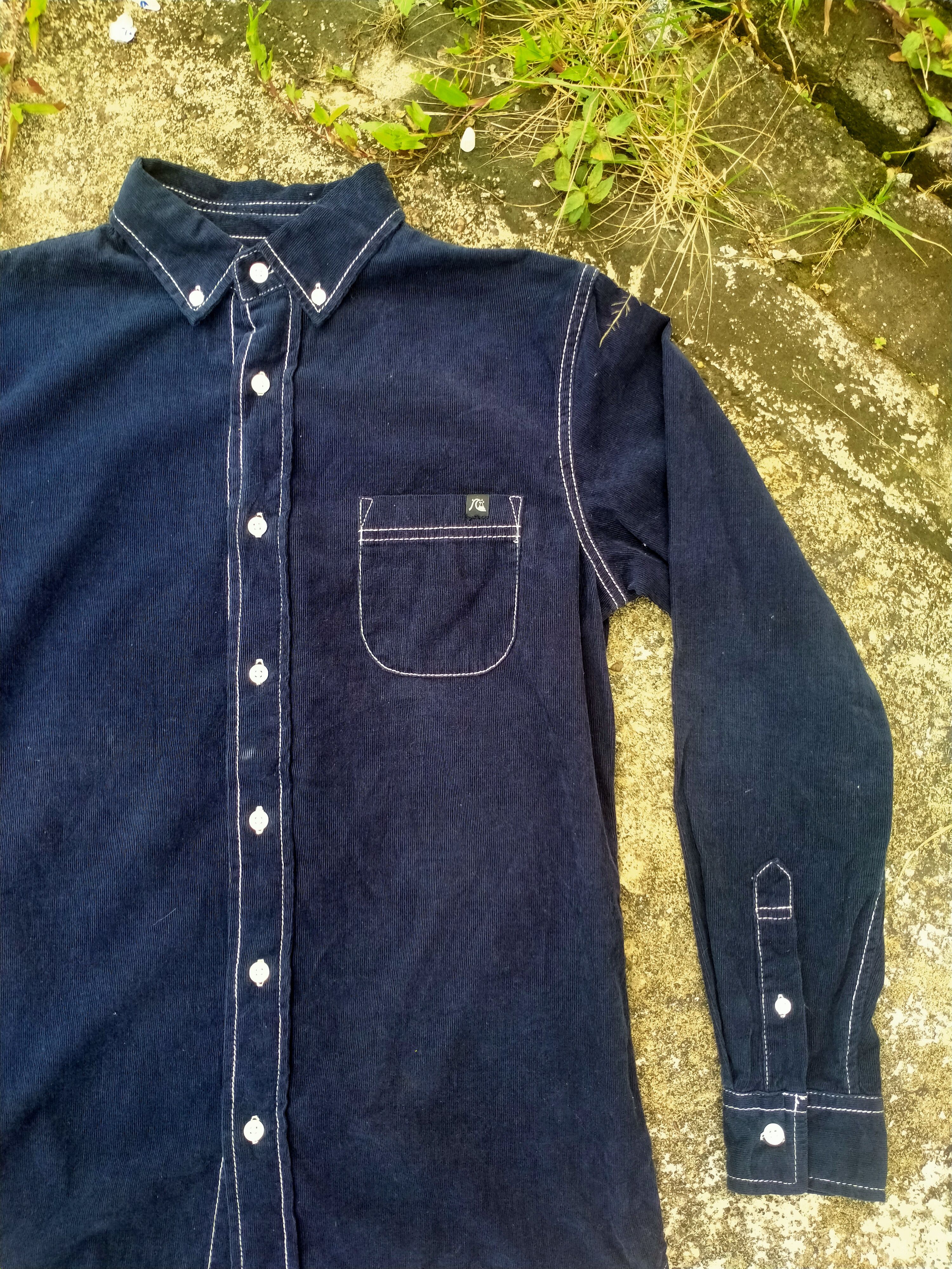 Flannel × Quicksilver QUIKSILVER BUTTON UP SHIRT REMOVEABLE SLEEVE Size US M / EU 48-50 / 2 - 2 Thumbnail