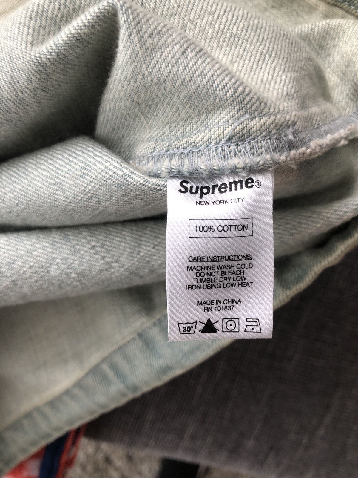 Supreme Supreme Gonz denim hooded coaches jacket SS14 Size US M / EU 48-50 / 2 - 5 Thumbnail