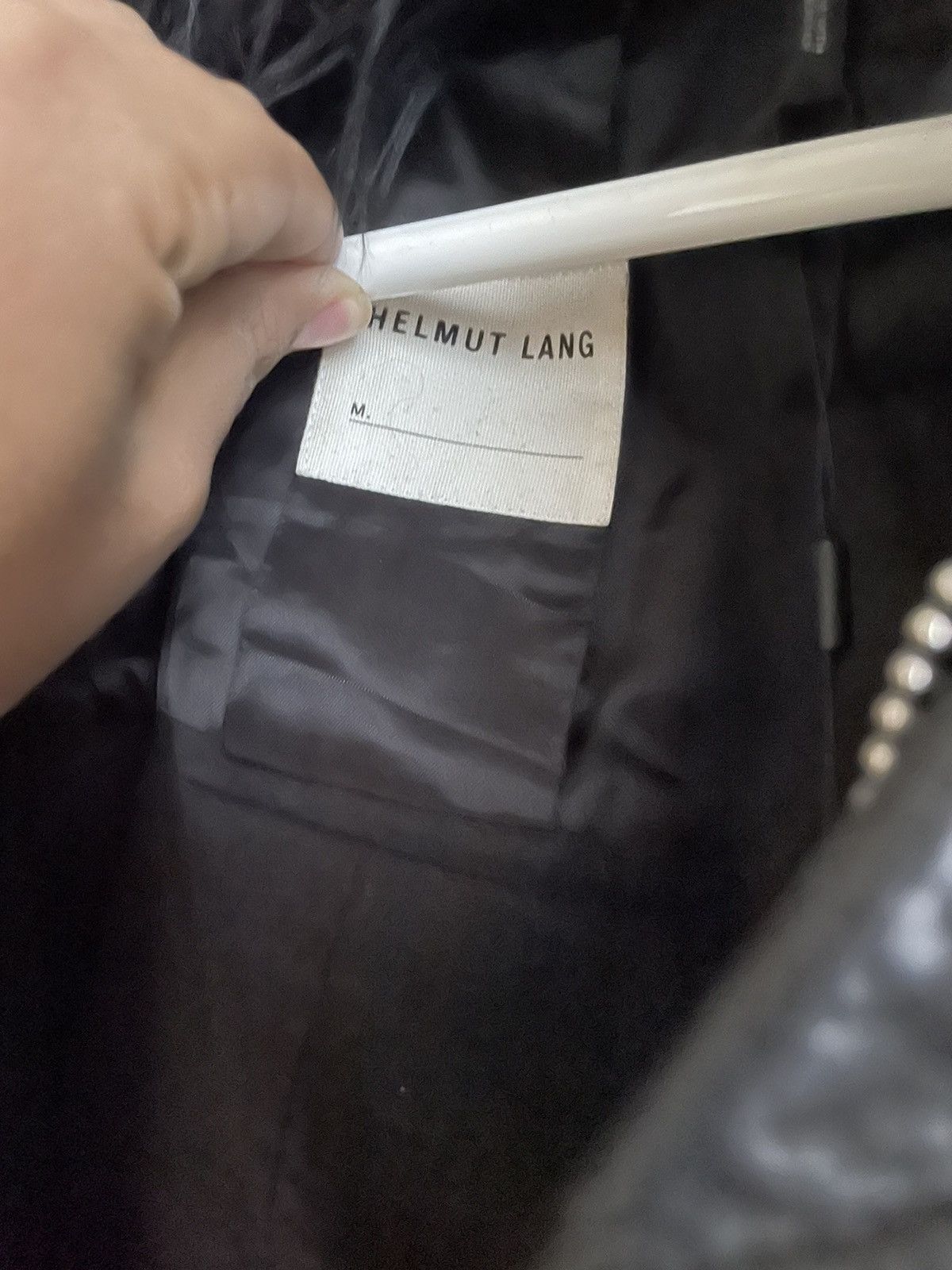 Helmut Lang Helmut Lang Oil Slick Leather Jacket Size US M / EU 48-50 / 2 - 3 Thumbnail