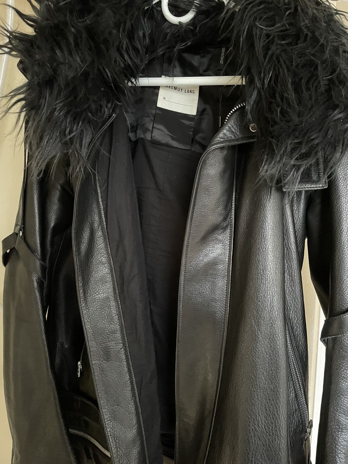 Helmut Lang Helmut Lang Oil Slick Leather Jacket Size US M / EU 48-50 / 2 - 4 Thumbnail
