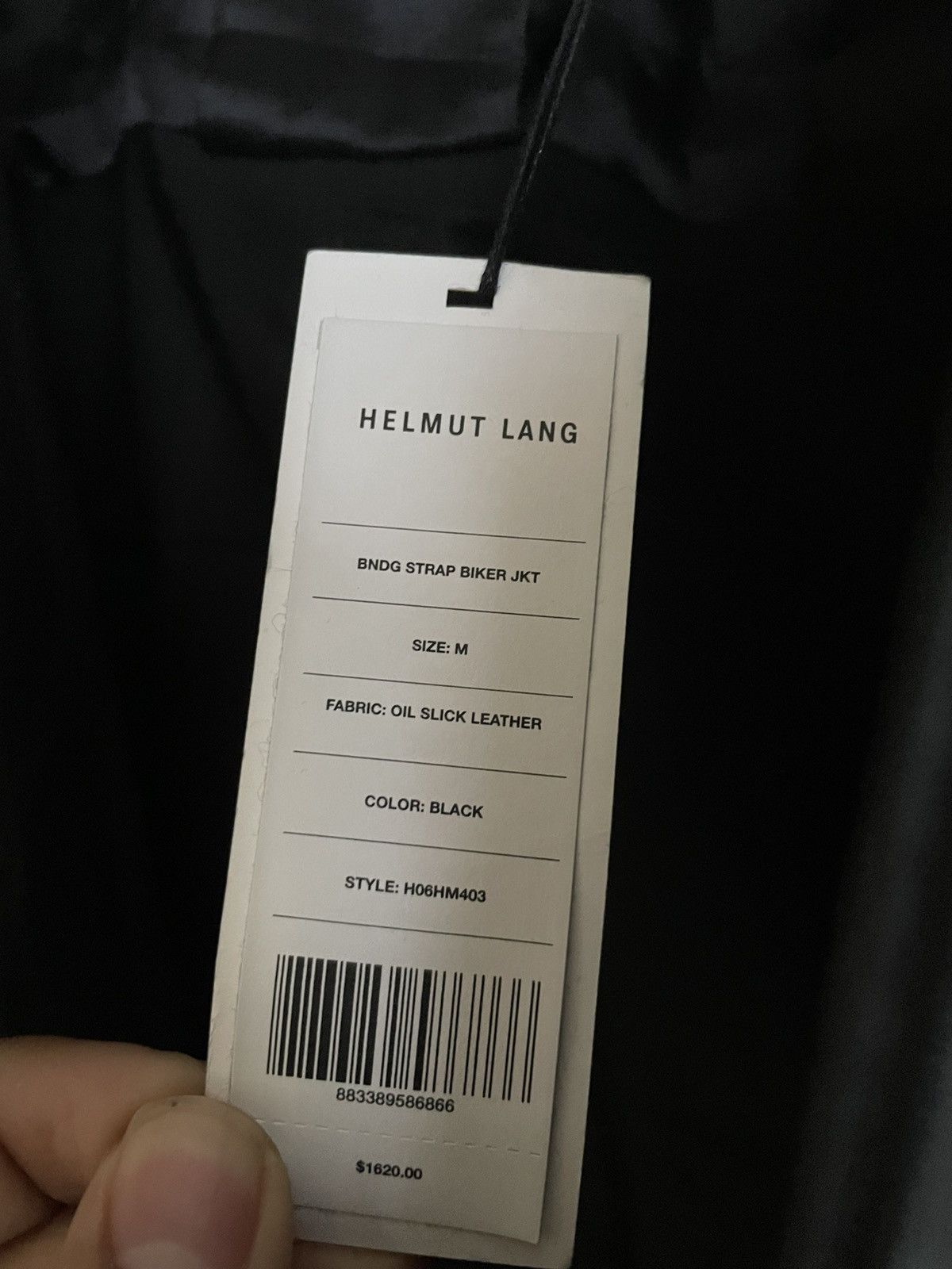 Helmut Lang Helmut Lang Oil Slick Leather Jacket Size US M / EU 48-50 / 2 - 2 Thumbnail